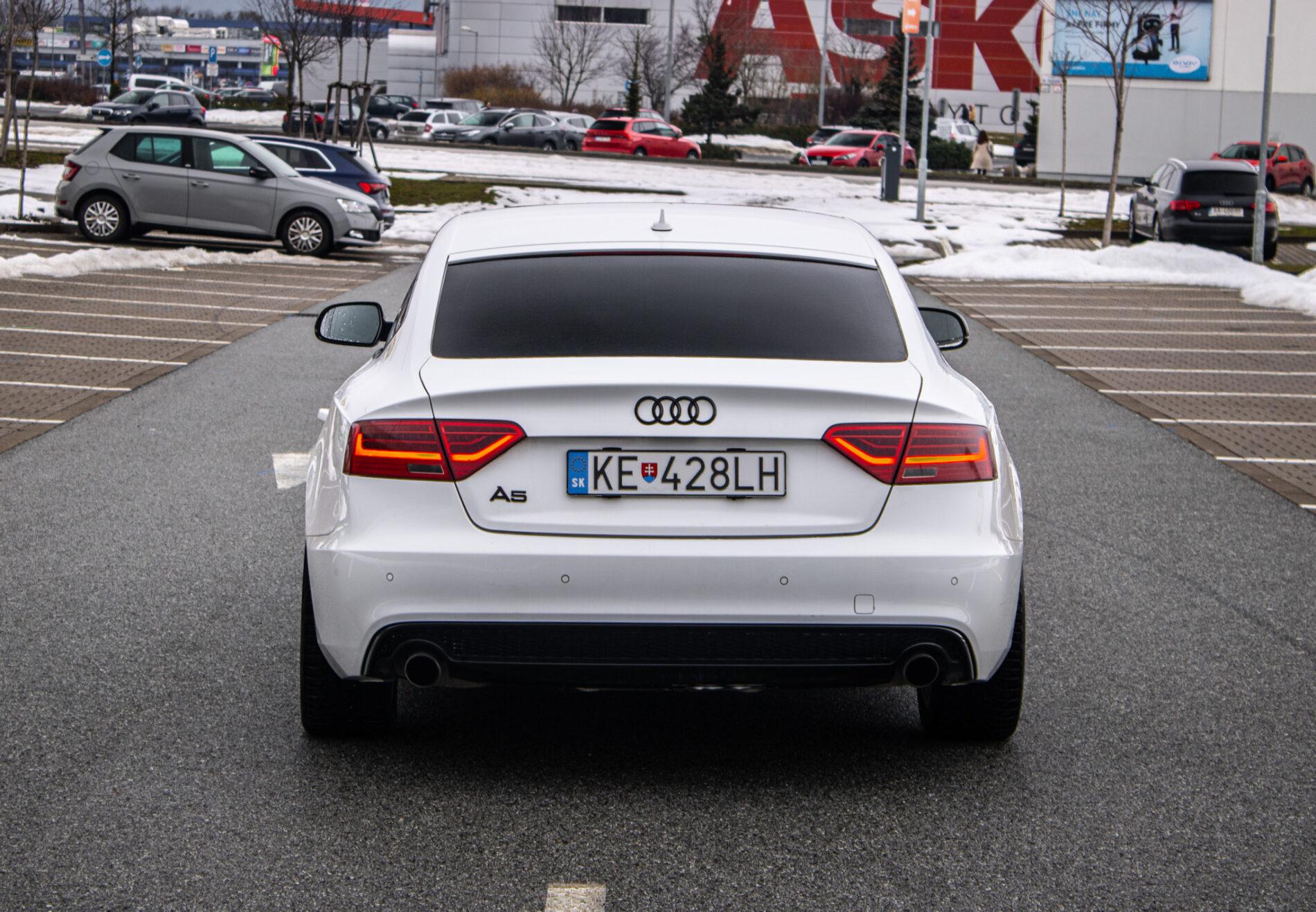 2013 AUDI A5, biela, 303 000 km