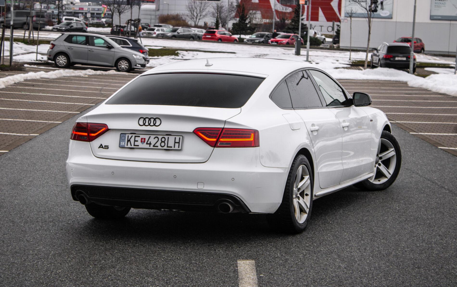 2013 AUDI A5, biela, 303 000 km