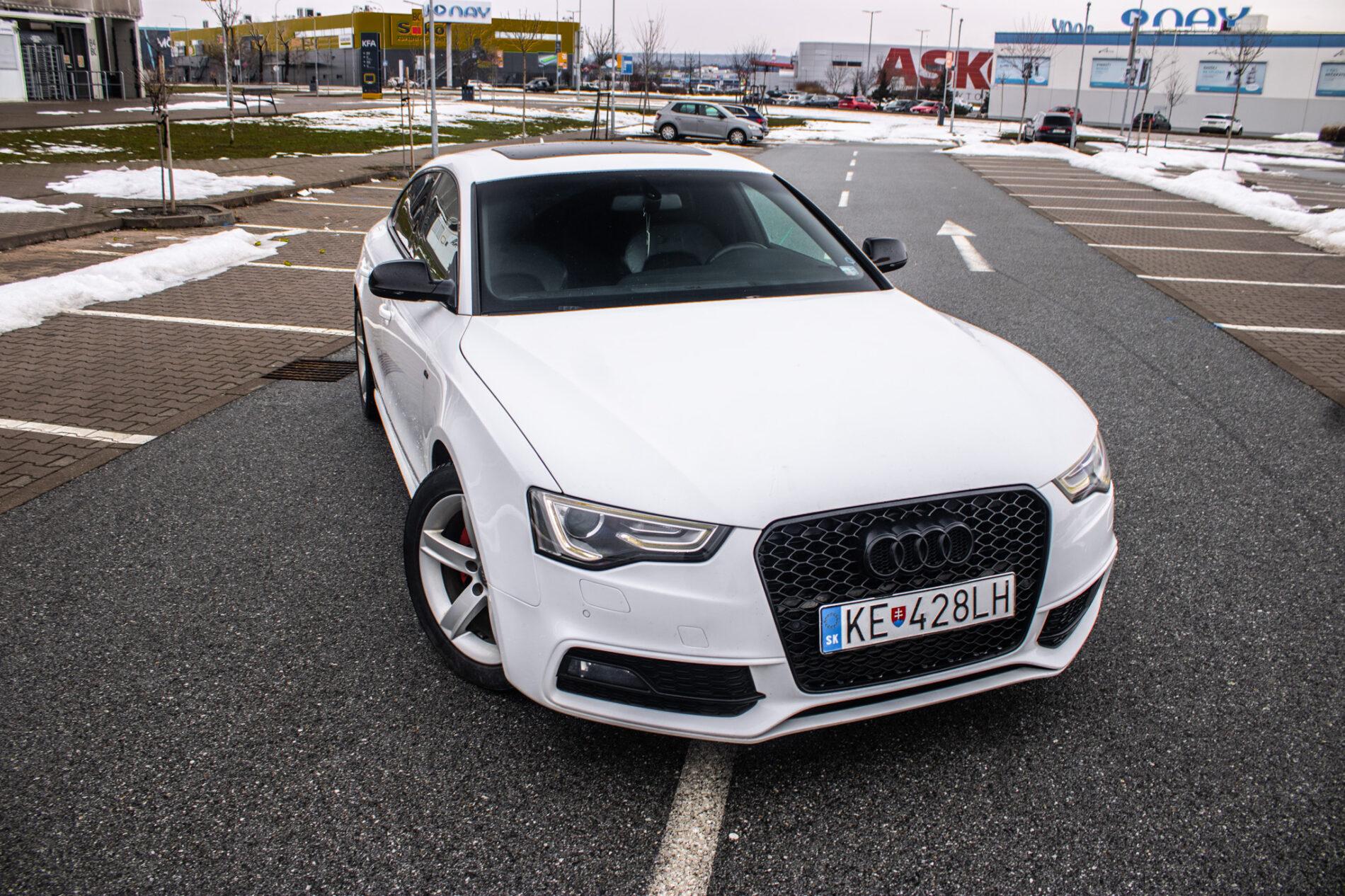 2013 AUDI A5, biela, 303 000 km