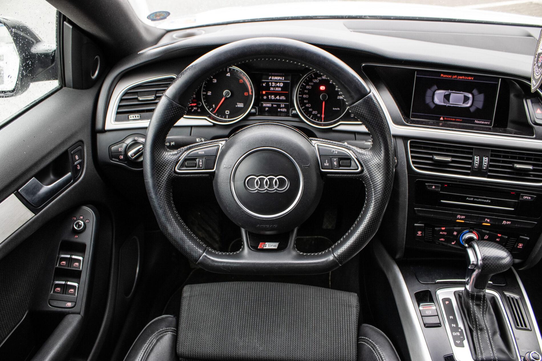 2013 AUDI A5, biela, 303 000 km