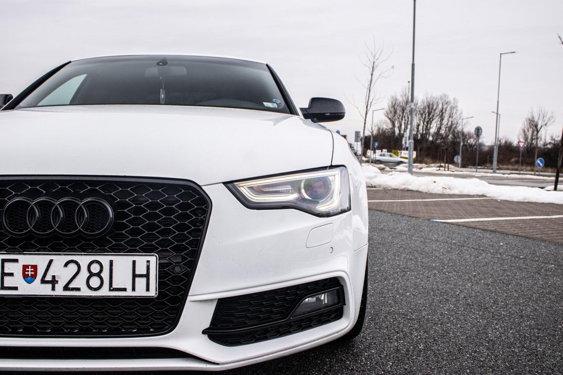 2013 AUDI A5, biela, 303 000 km