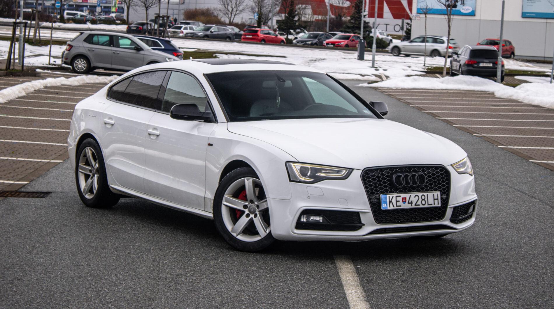 2013 AUDI A5, biela, 303 000 km