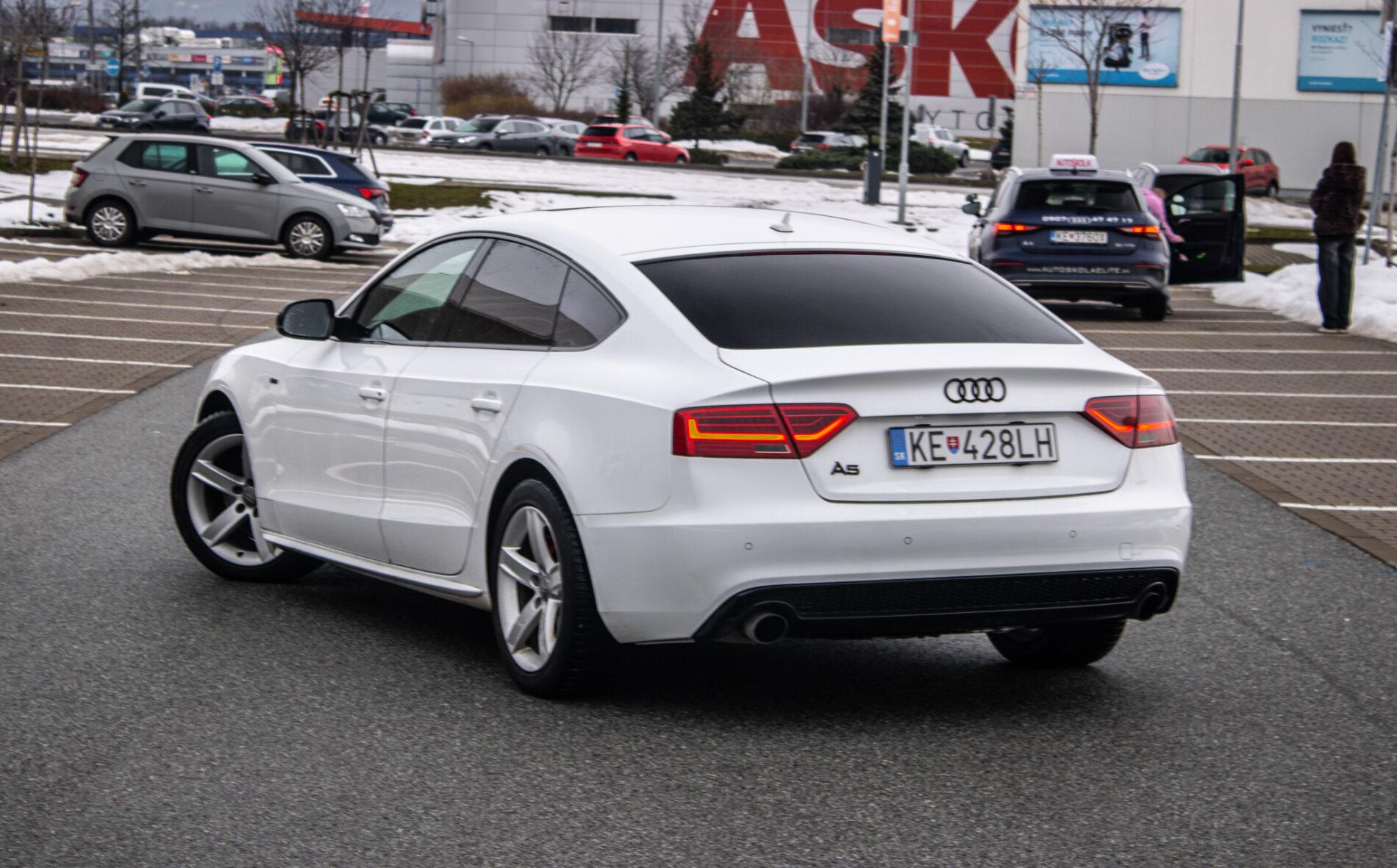 2013 AUDI A5, biela, 303 000 km