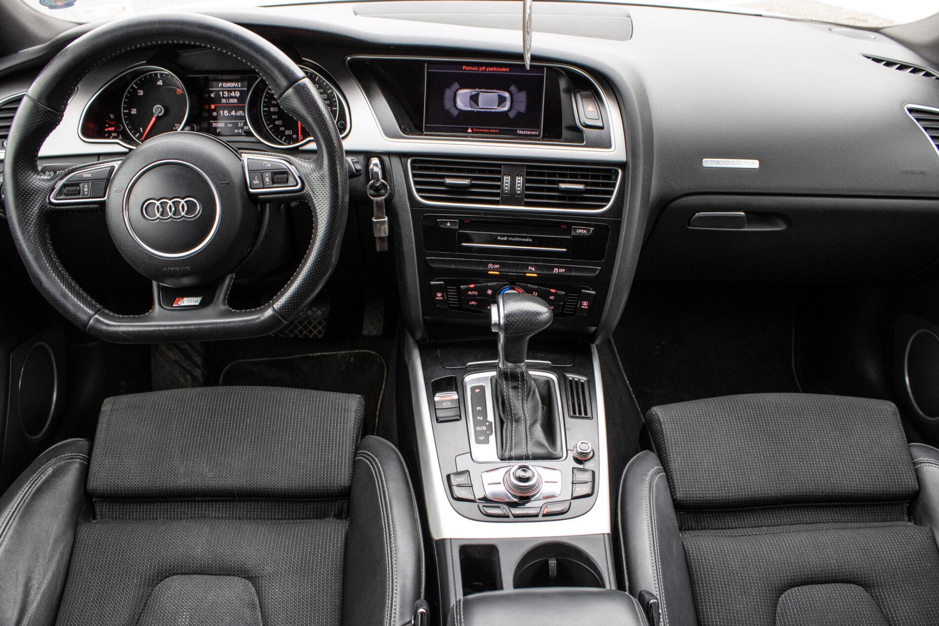 2013 AUDI A5, biela, 303 000 km