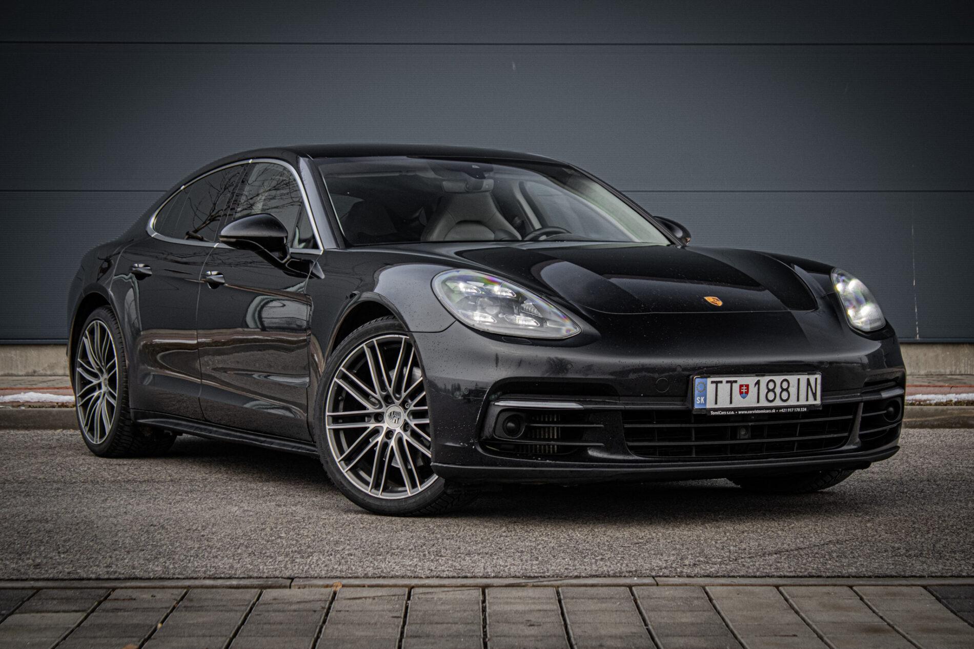 2016 Porsche Panamera 4S Diesel, čierna, 257 613 km