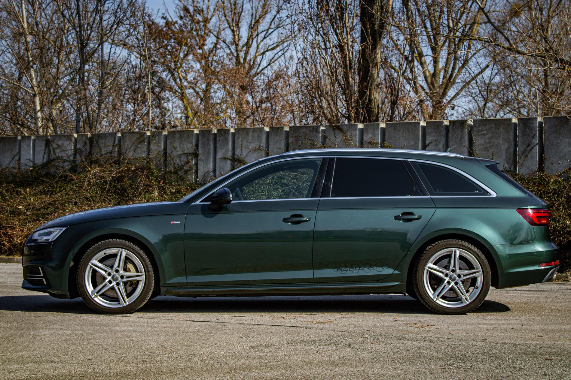 2017 AUDI A4, zelená kombi, 301 102 km