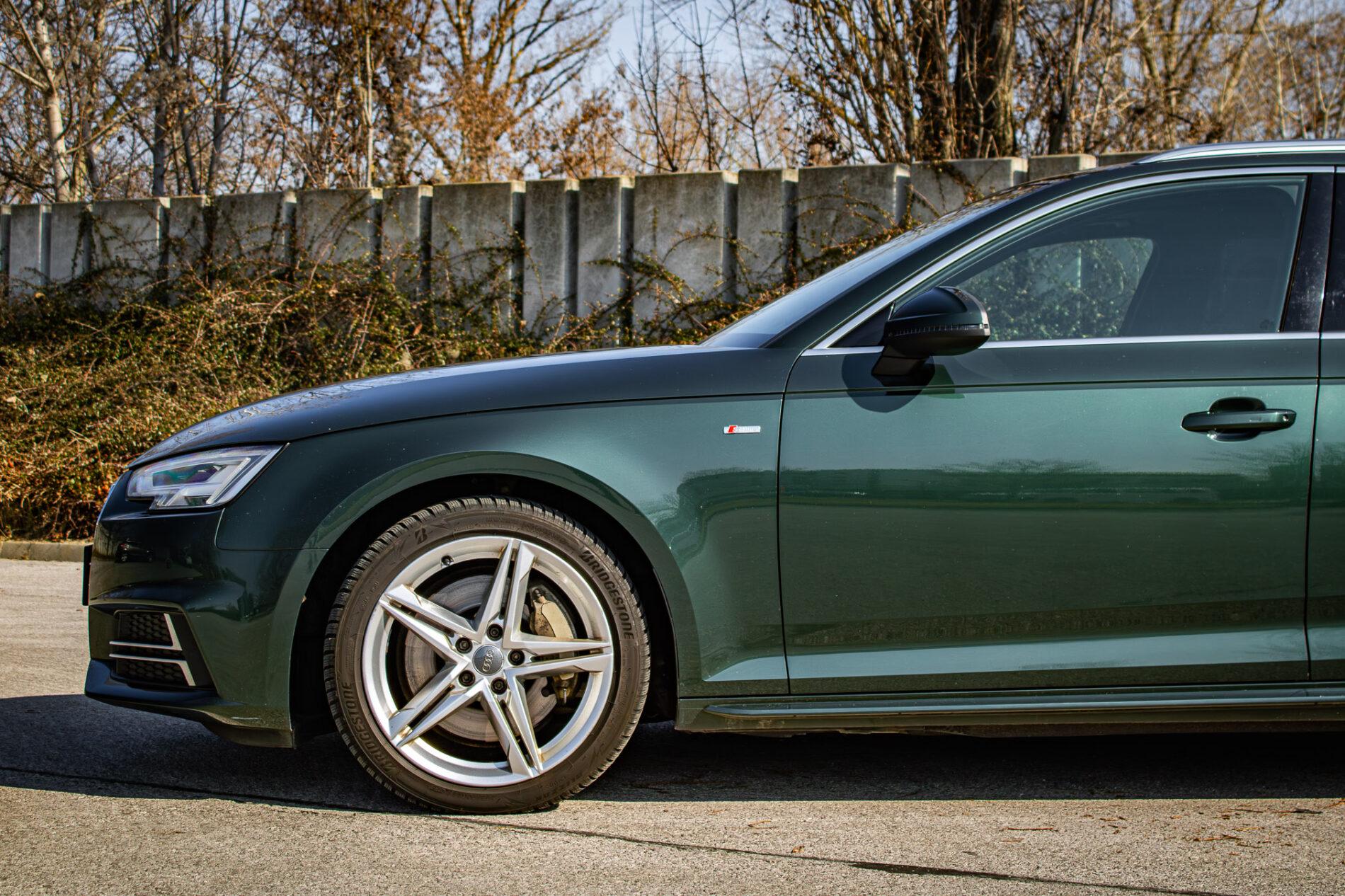 2017 AUDI A4, zelená kombi, 301 102 km
