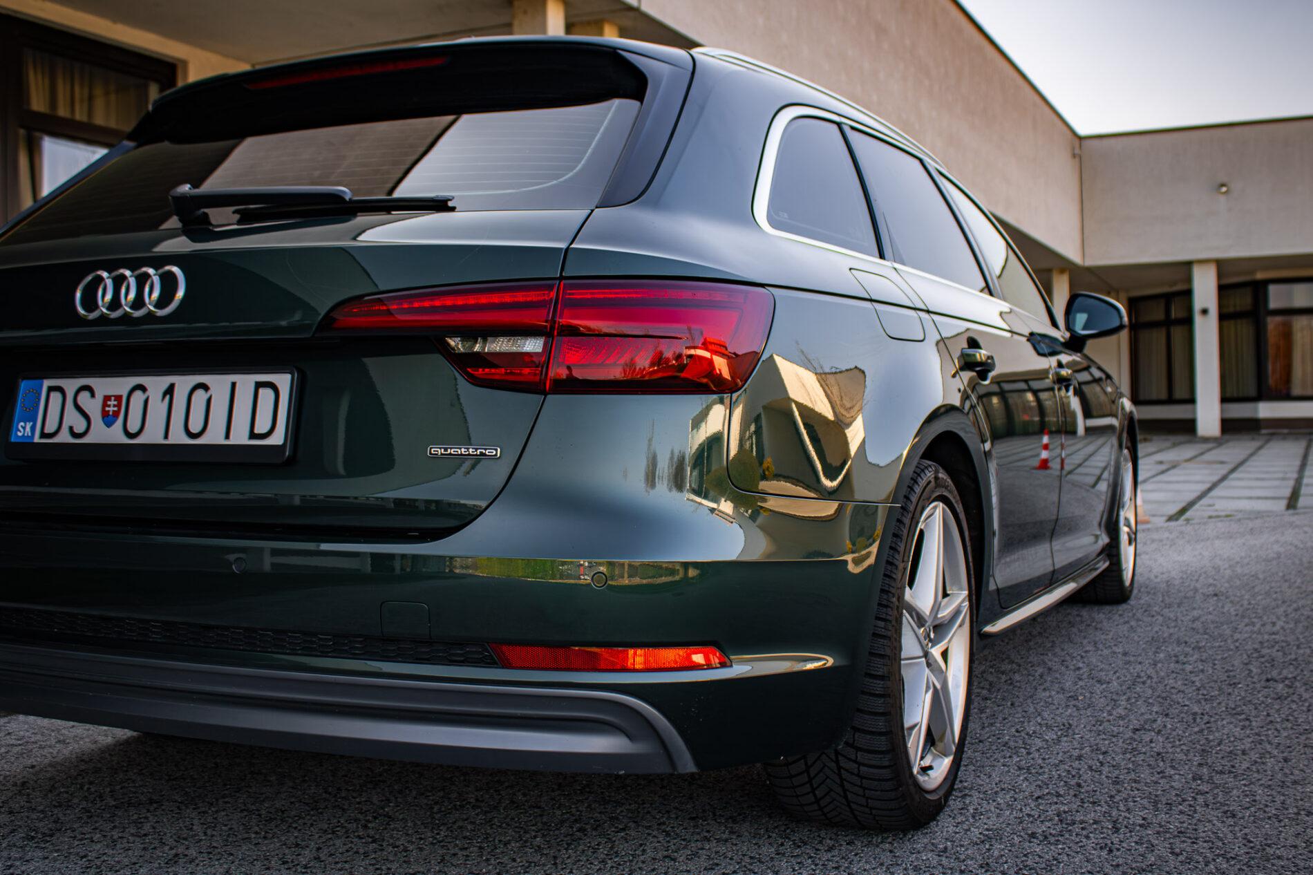 2017 AUDI A4, zelená kombi, 301 102 km
