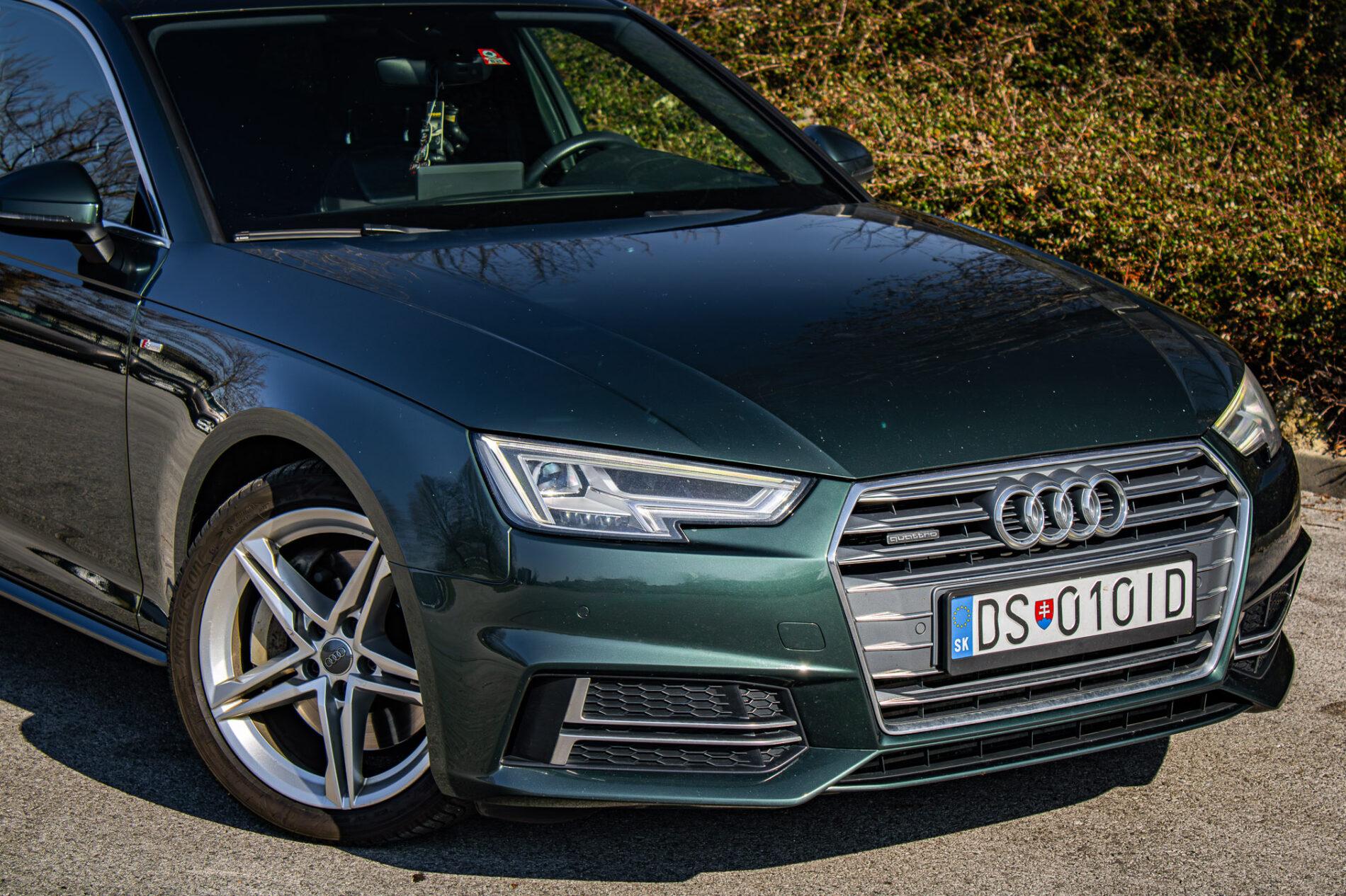 2017 AUDI A4, zelená kombi, 301 102 km