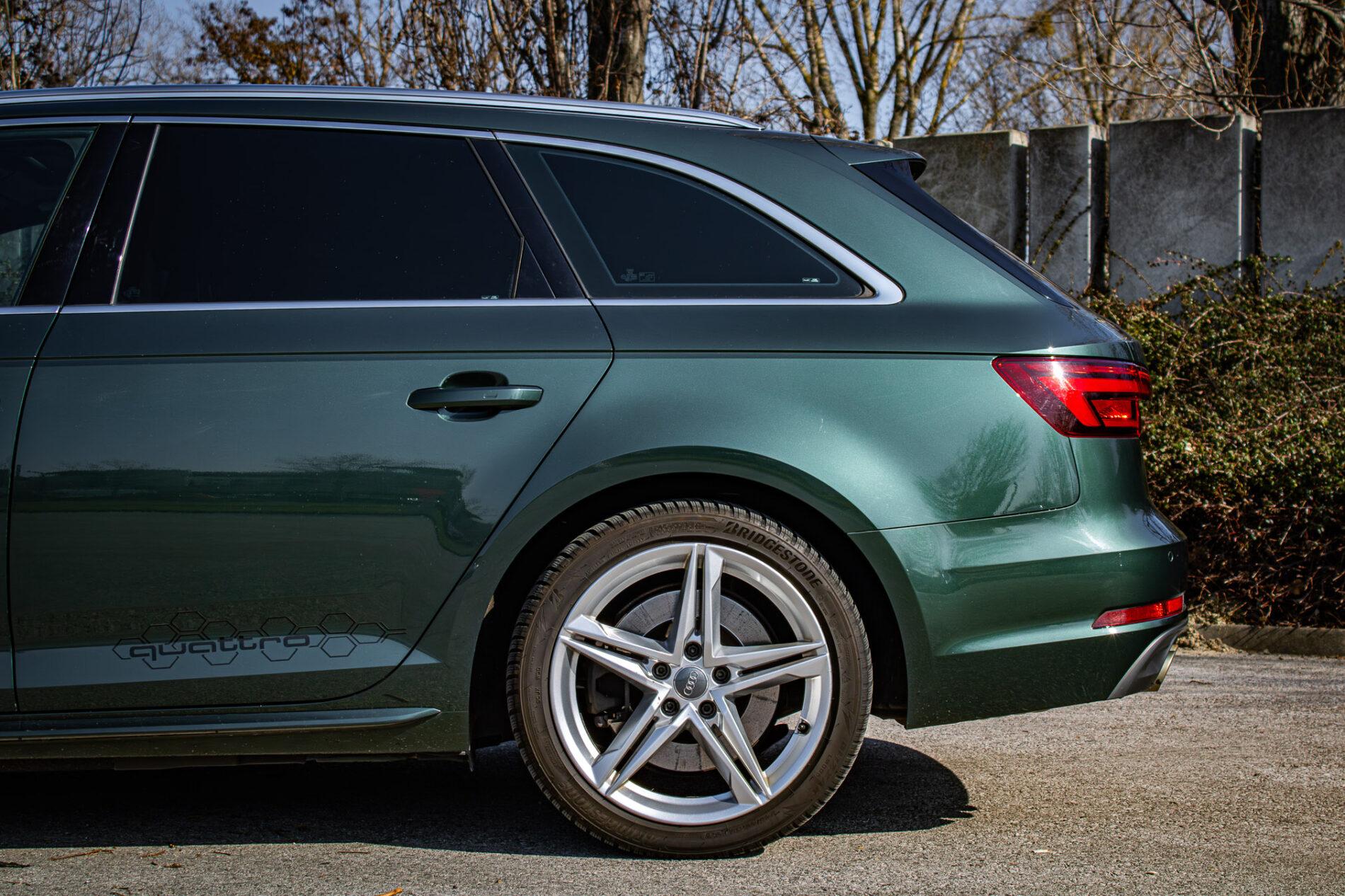2017 AUDI A4, zelená kombi, 301 102 km