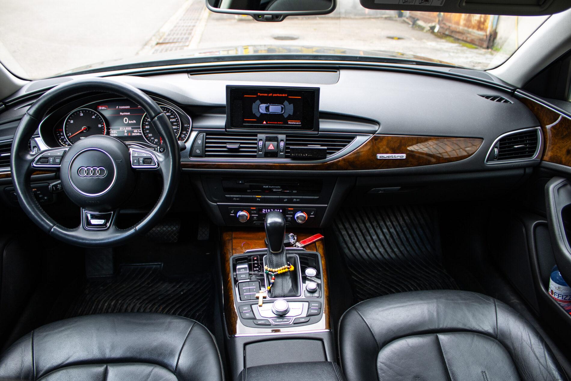 2014 AUDI A6, hnedá kombi, 282 546 km
