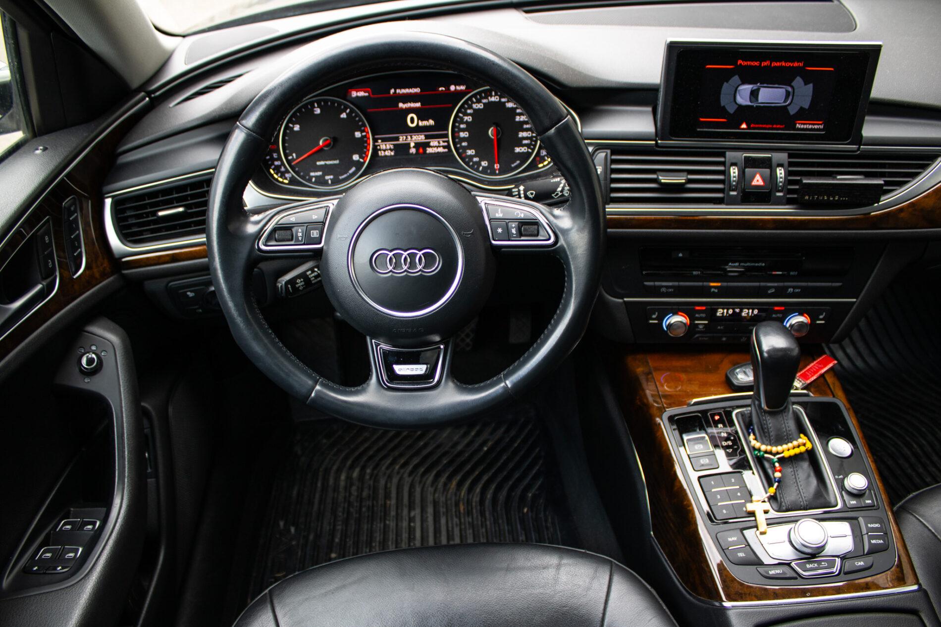 2014 AUDI A6, hnedá kombi, 282 546 km