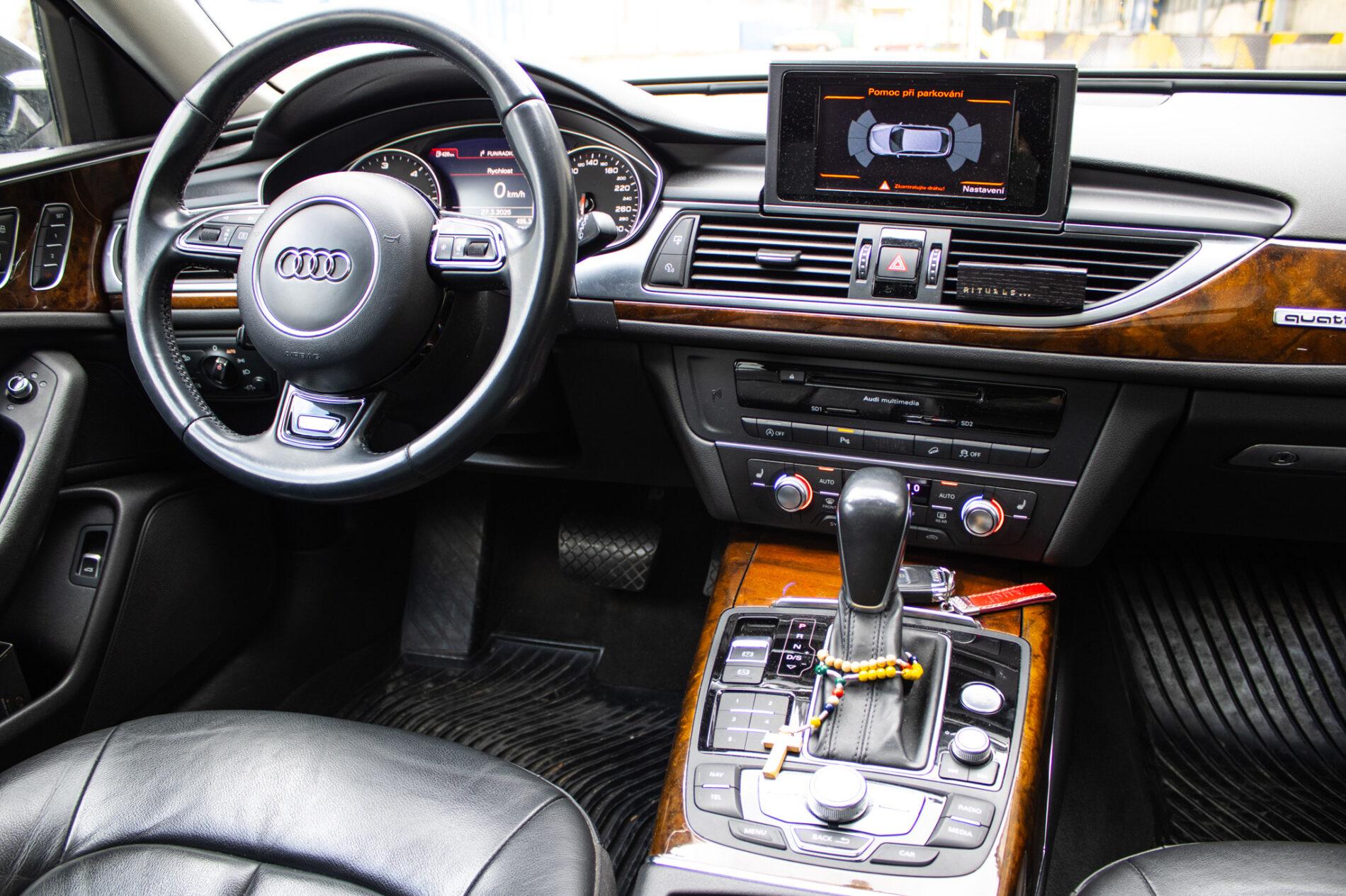 2014 AUDI A6, hnedá kombi, 282 546 km