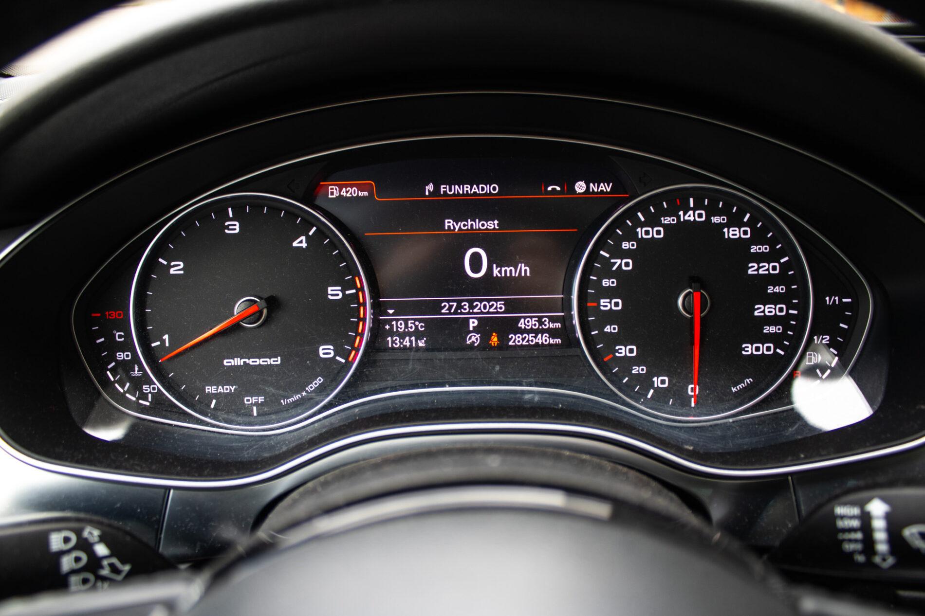 2014 AUDI A6, hnedá kombi, 282 546 km
