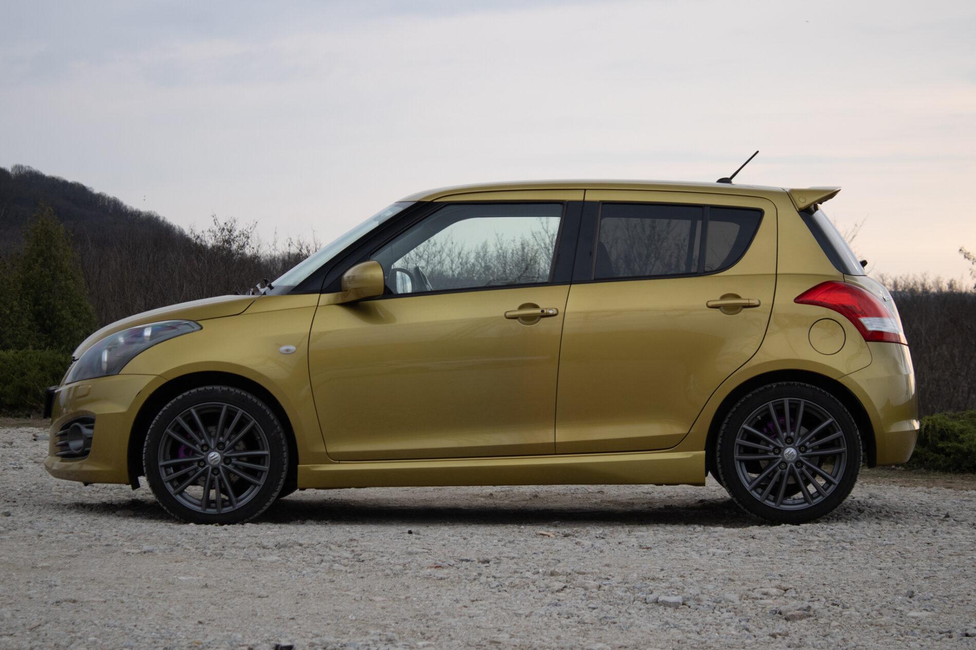 2015 Suzuki Swift Sport, žltá hatchback, 151 044 km
