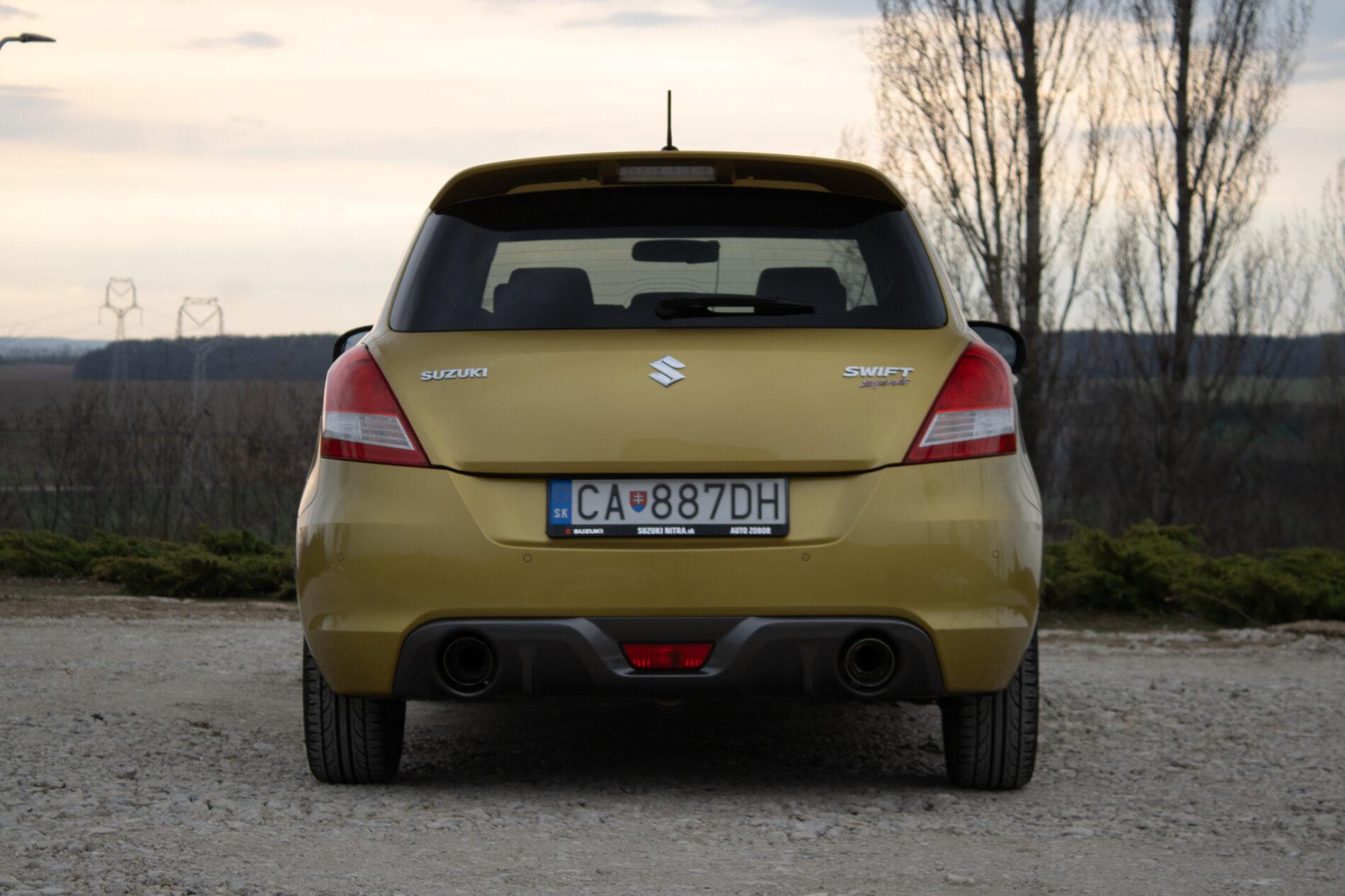 2015 Suzuki Swift Sport, žltá hatchback, 151 044 km