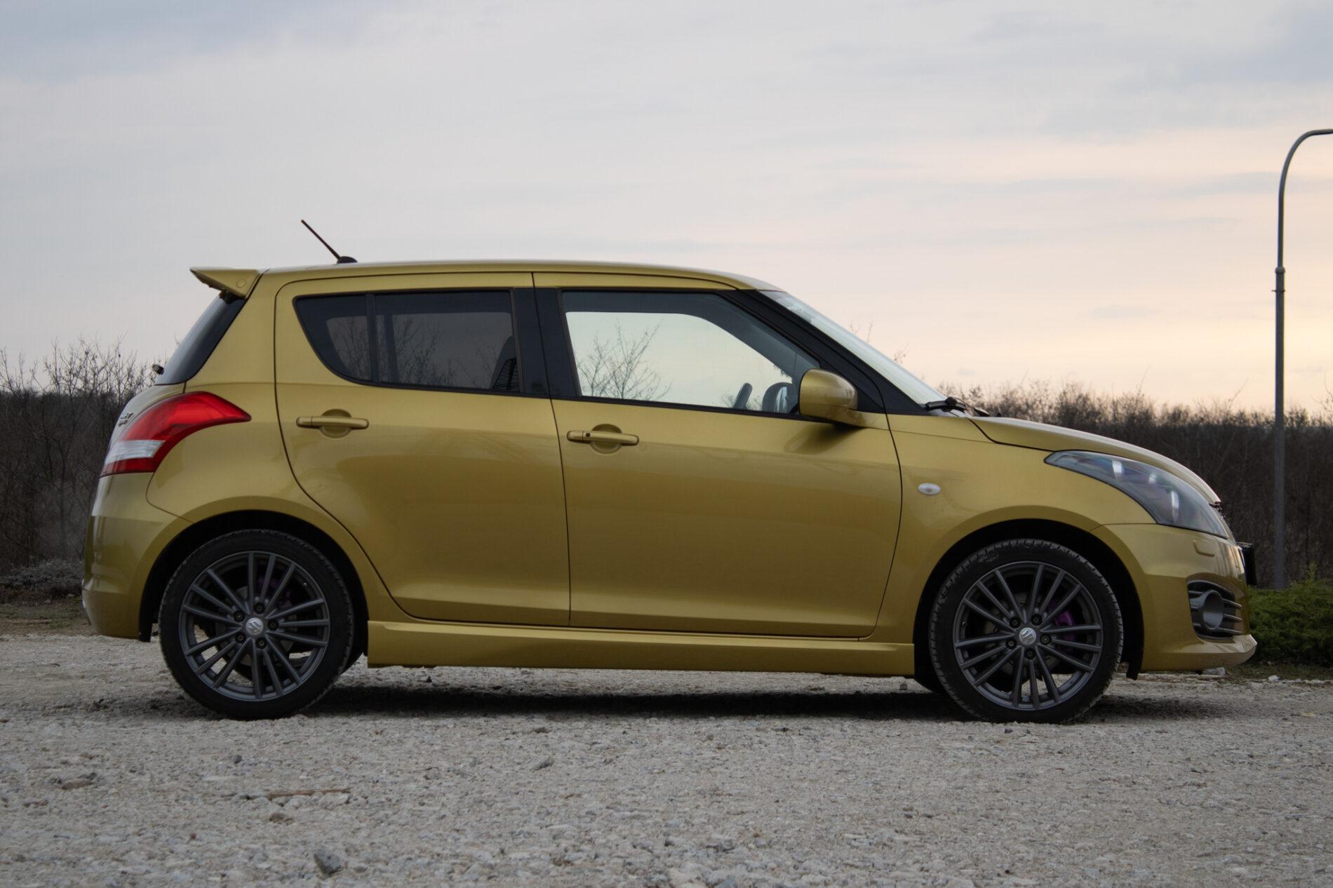 2015 Suzuki Swift Sport, žltá hatchback, 151 044 km