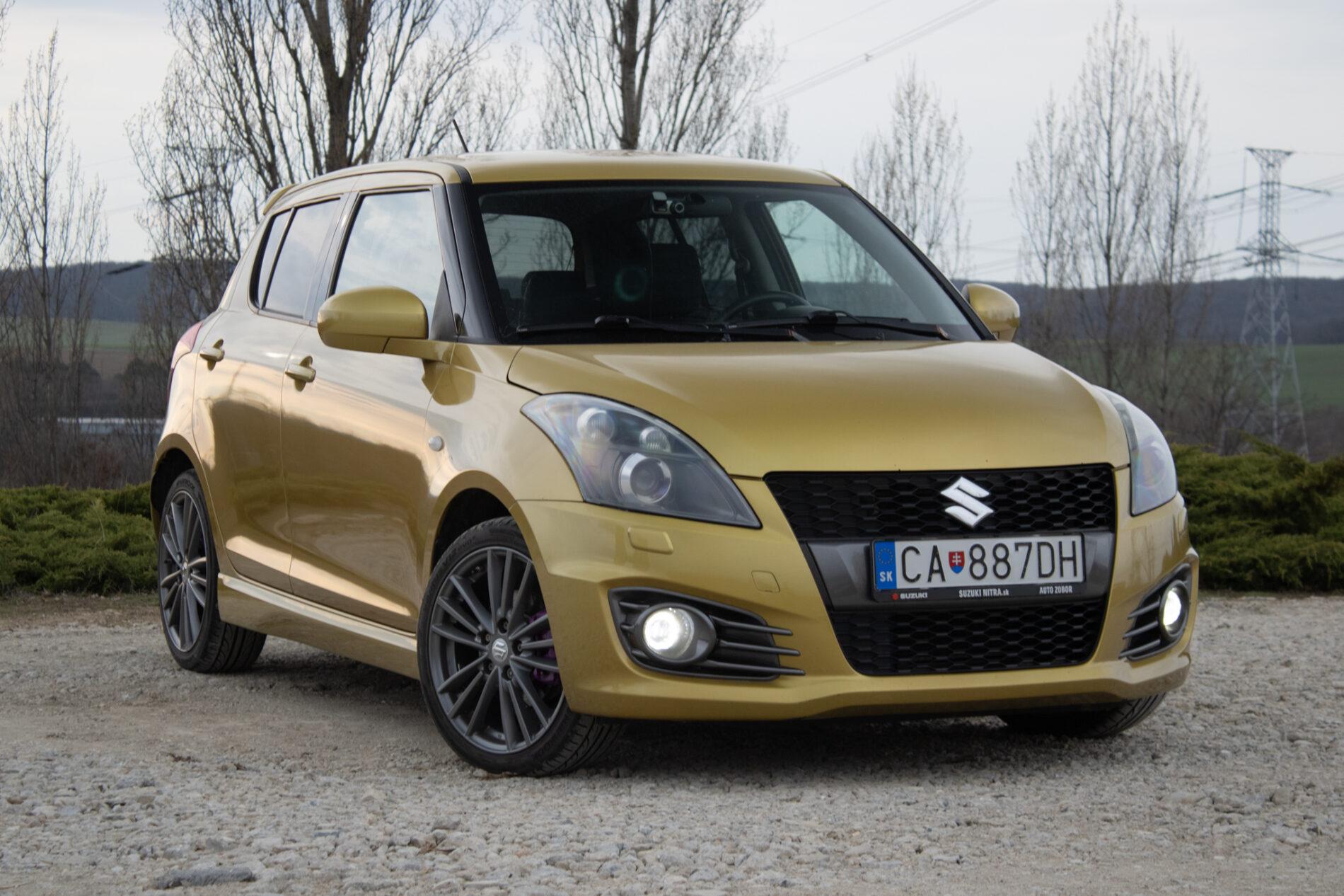 2015 Suzuki Swift Sport, žltá hatchback, 151 044 km