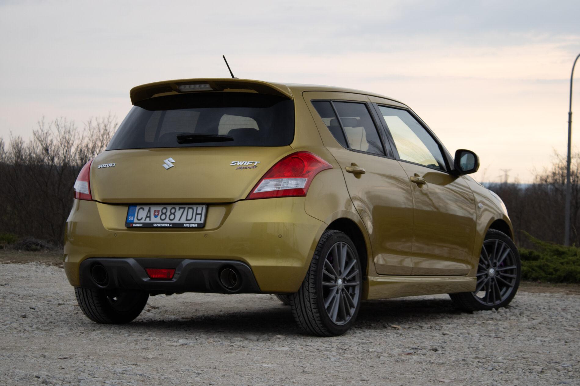 2015 Suzuki Swift Sport, žltá hatchback, 151 044 km