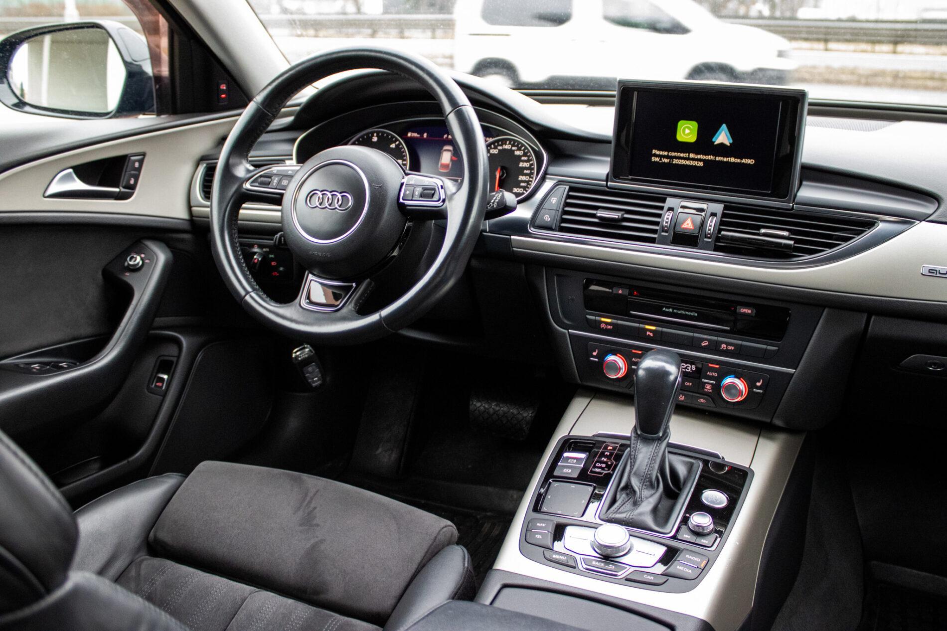2018 AUDI A6, čierna kombi, 167 952 km