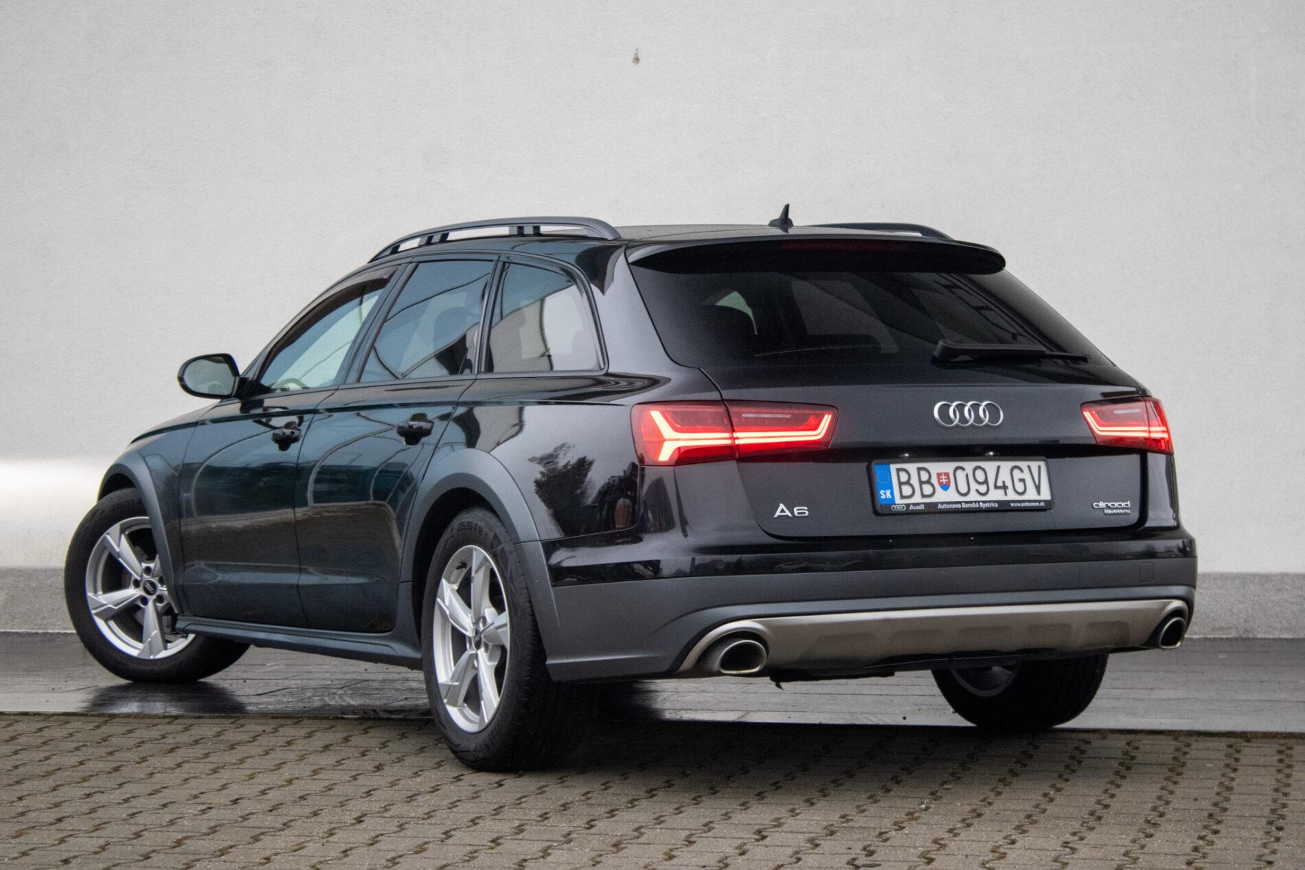 2018 AUDI A6, čierna kombi, 167 952 km