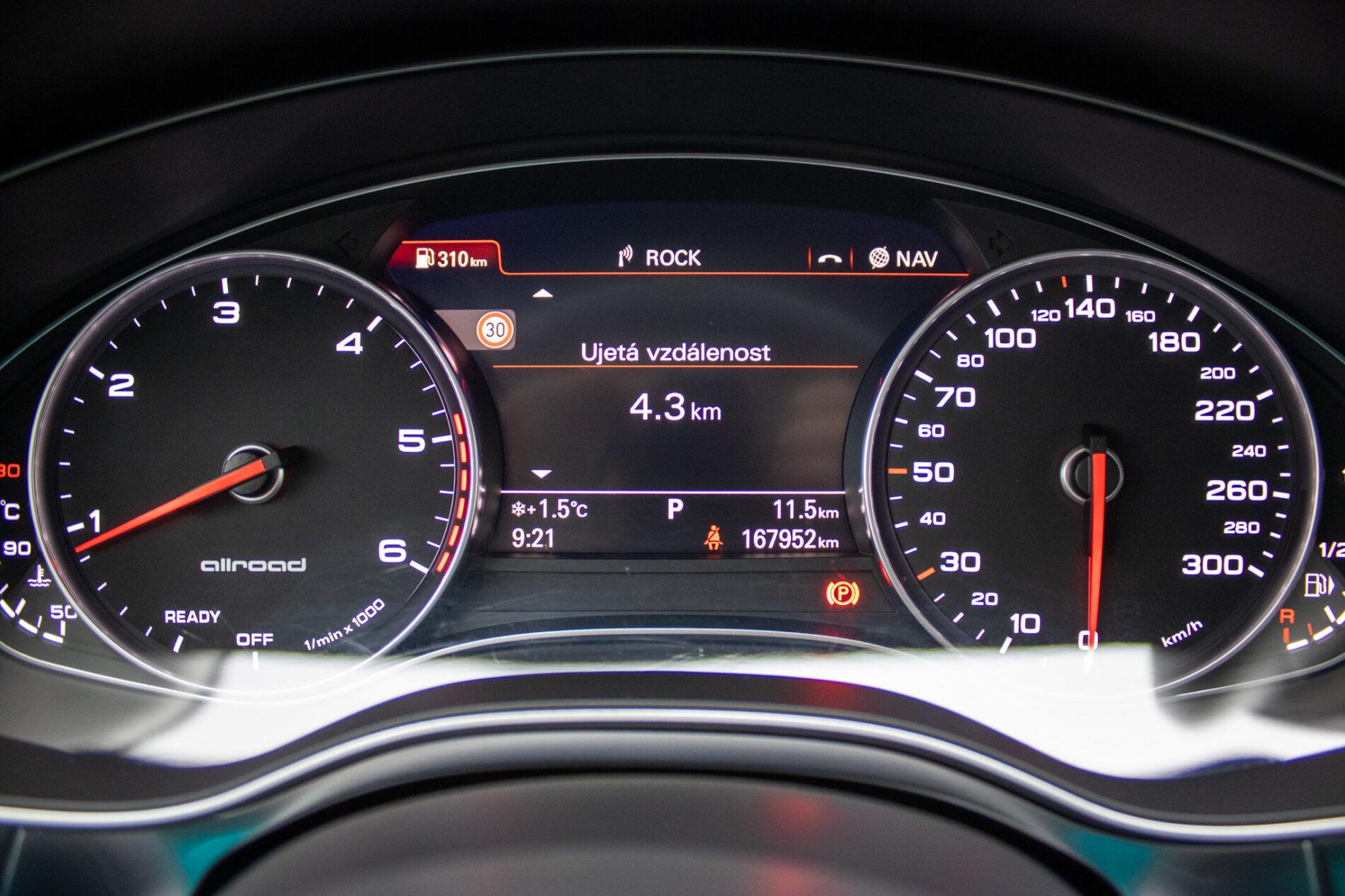 2018 AUDI A6, čierna kombi, 167 952 km