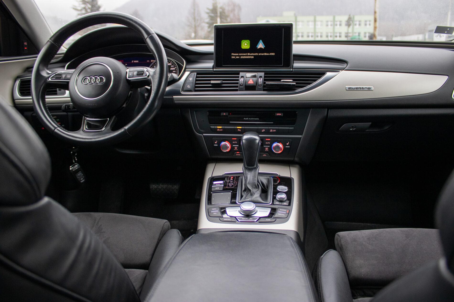 2018 AUDI A6, čierna kombi, 167 952 km