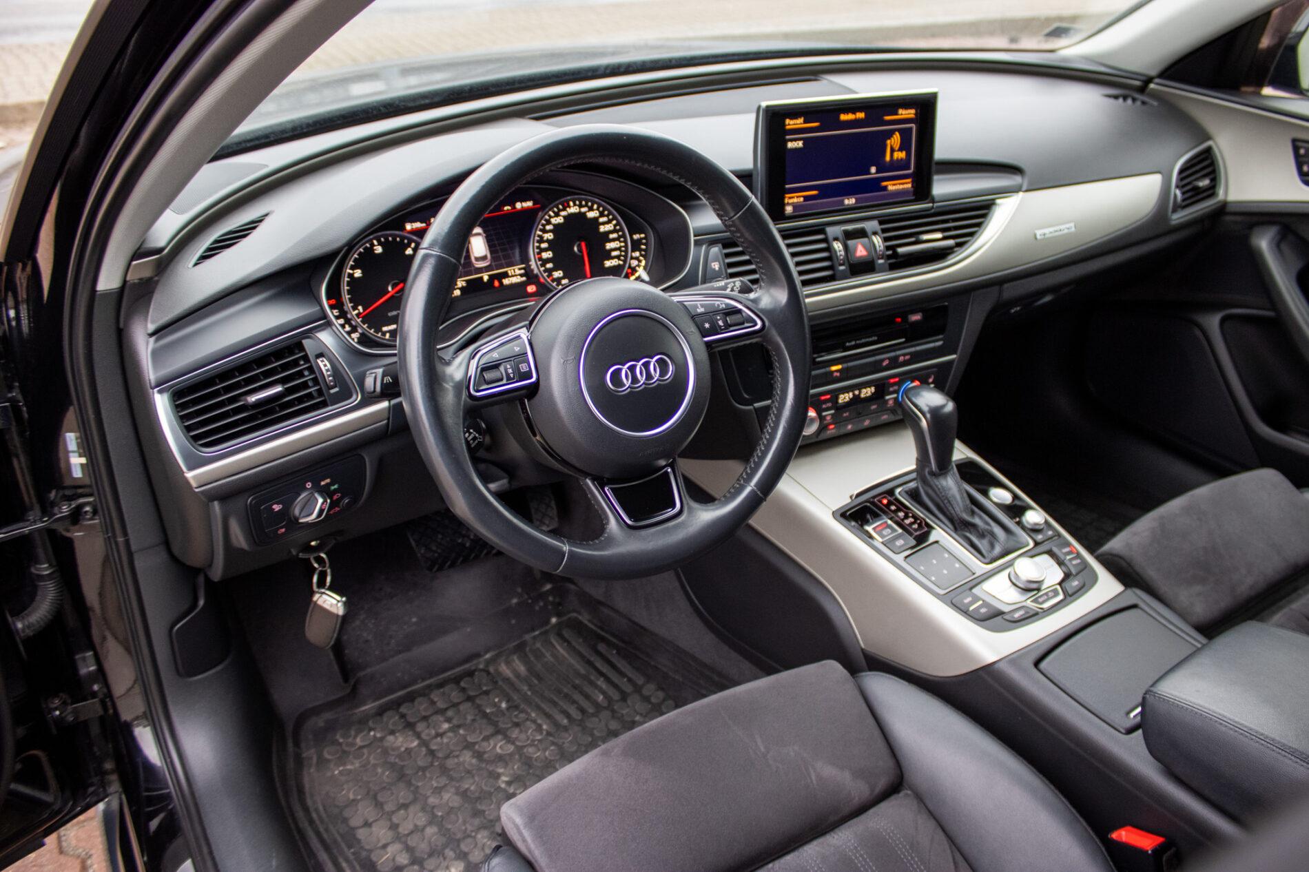 2018 AUDI A6, čierna kombi, 167 952 km