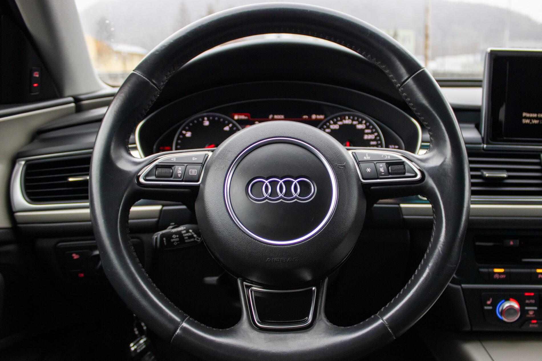 2018 AUDI A6, čierna kombi, 167 952 km