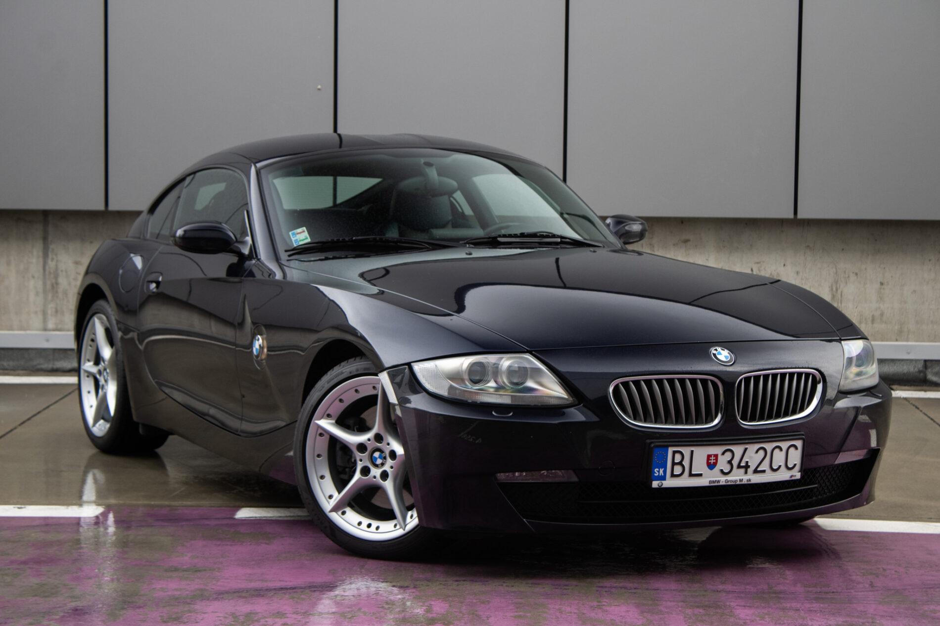 2007 BMW Z4, čierna kupé, 121 382 km