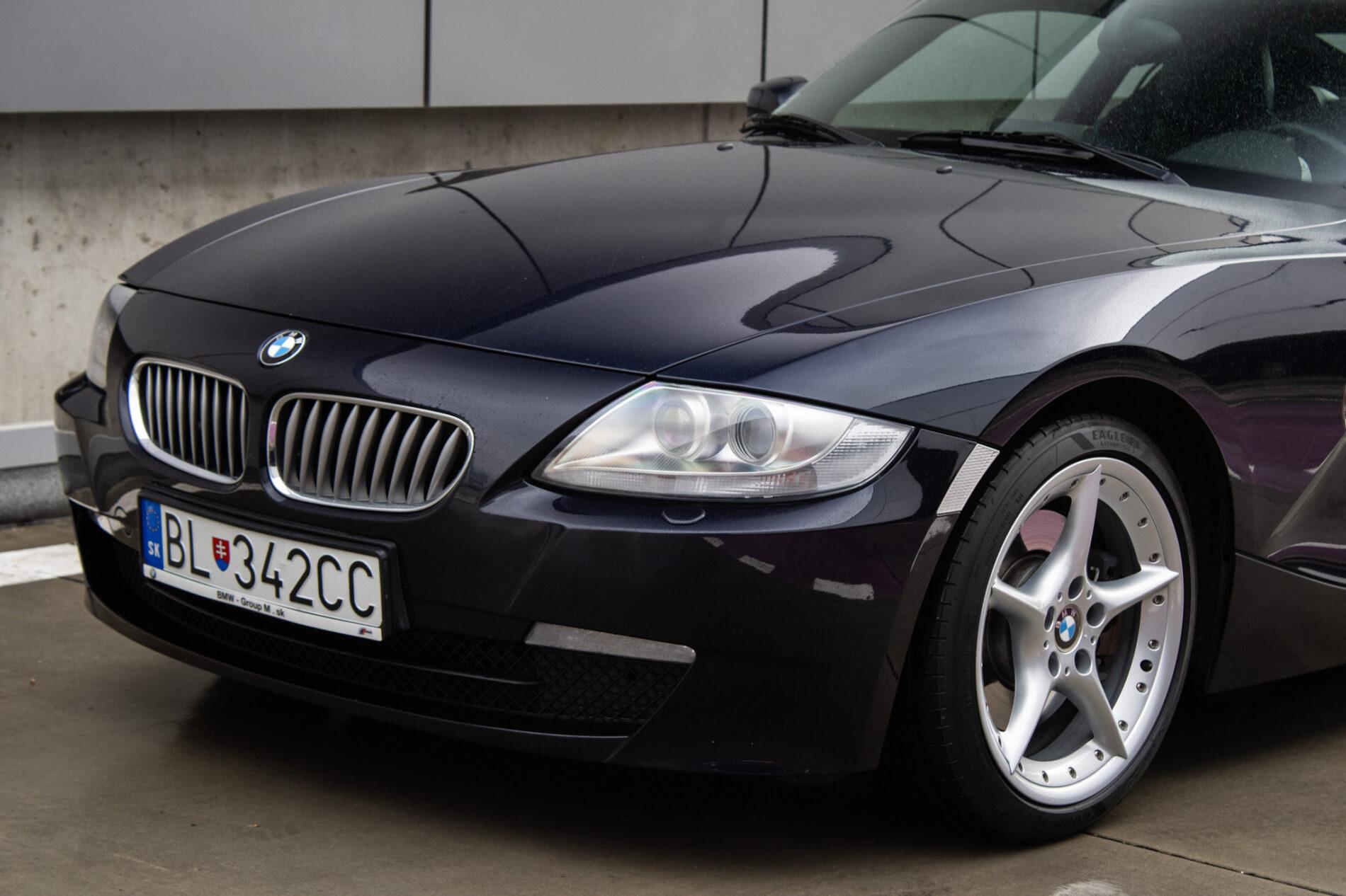 2007 BMW Z4, čierna kupé, 121 382 km