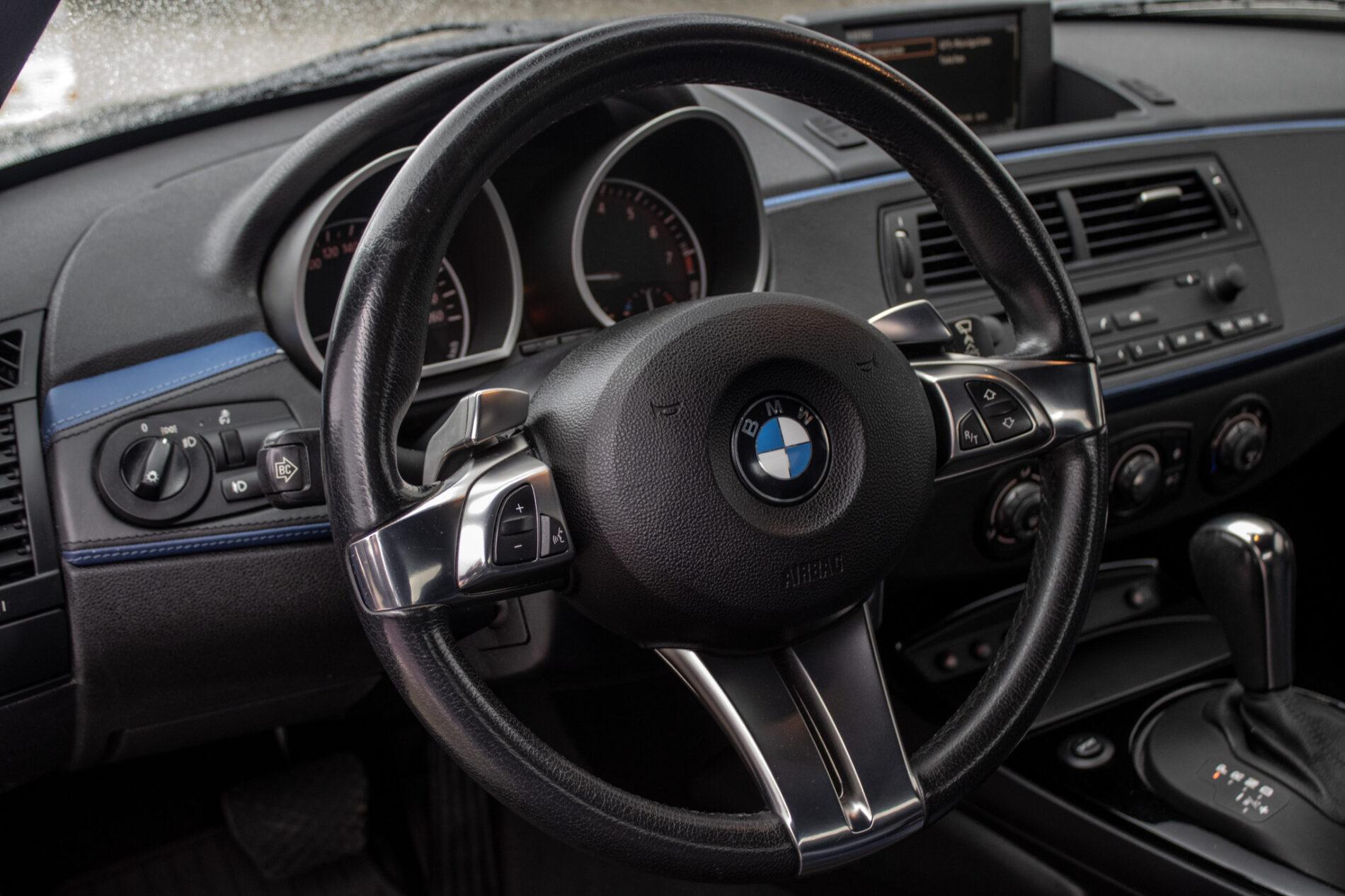 2007 BMW Z4, čierna kupé, 121 382 km