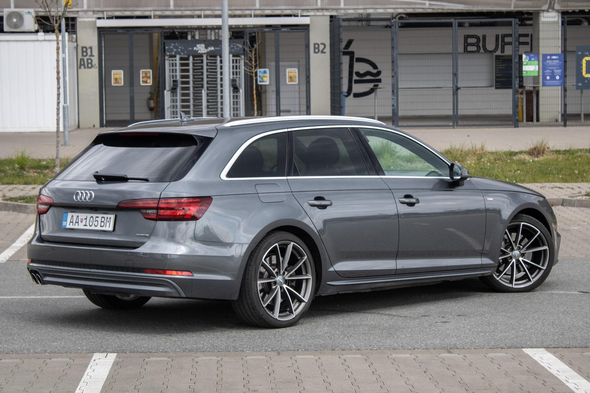 2018 AUDI A4, sivá kombi, 182 788 km