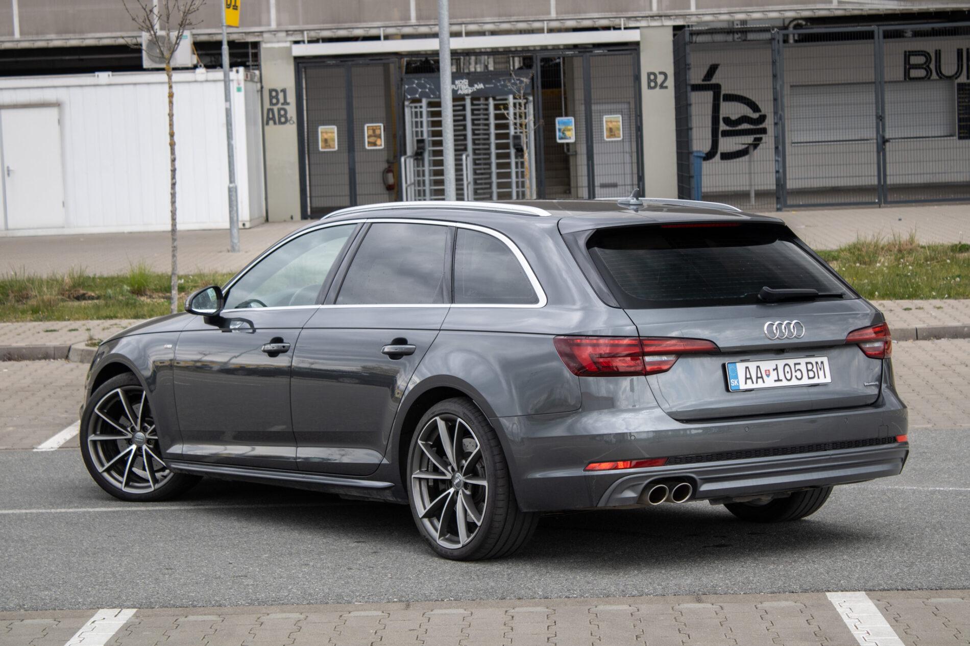2018 AUDI A4, sivá kombi, 182 788 km