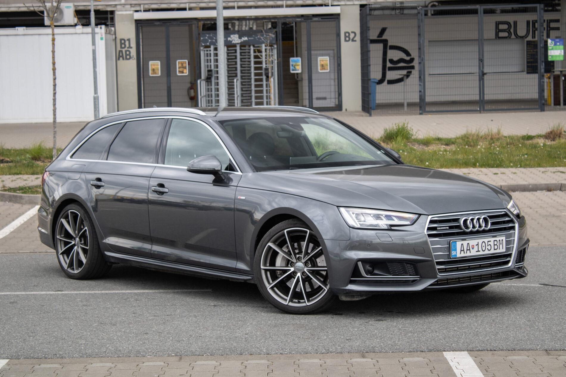 2018 AUDI A4, sivá kombi, 182 788 km