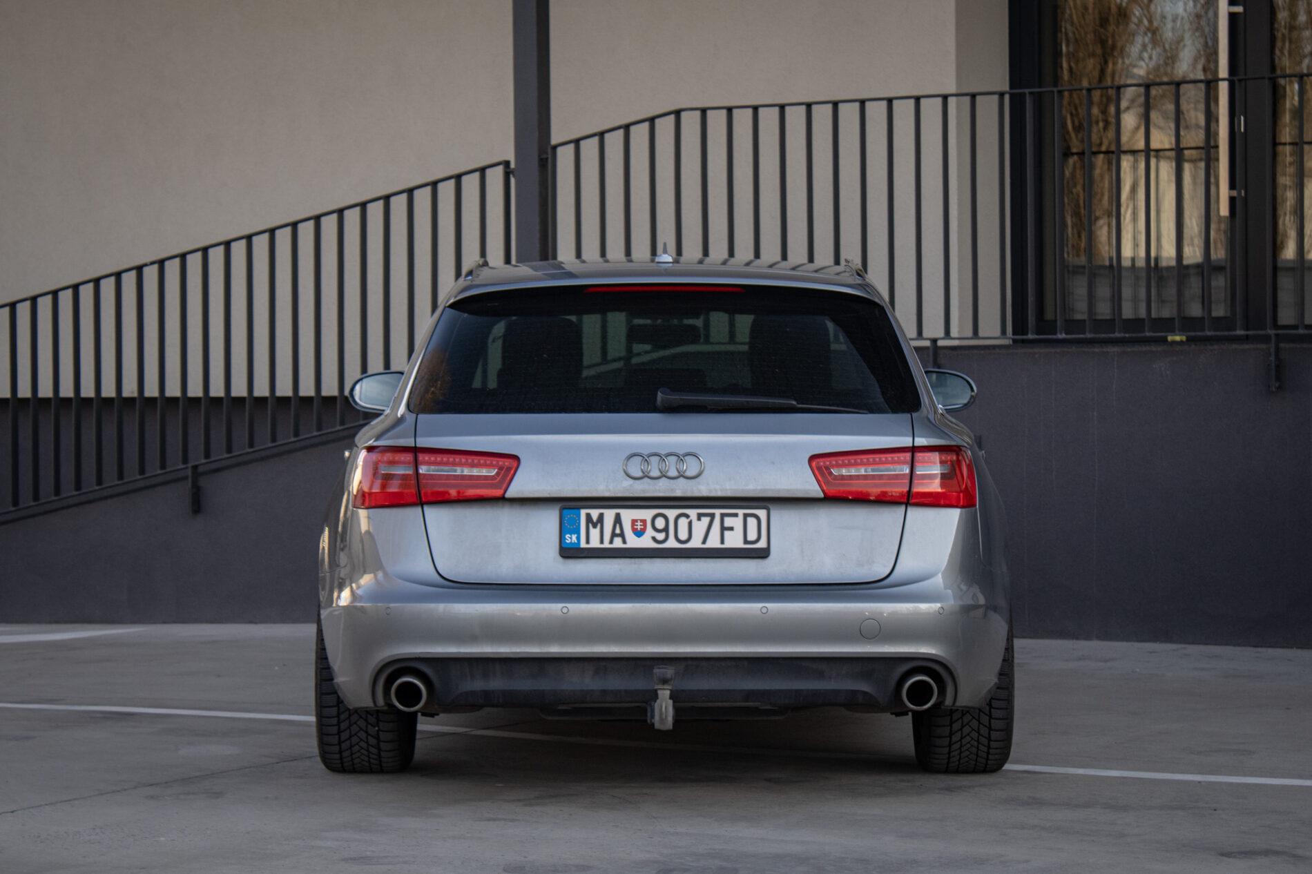 2011 AUDI A6, sivá kombi, 309 675 km