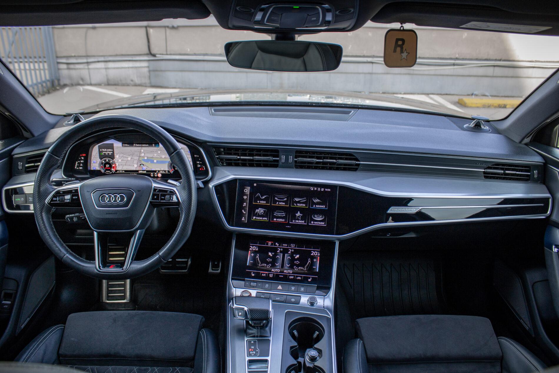 2021 AUDI S6, modrá sedan, 99 467 km