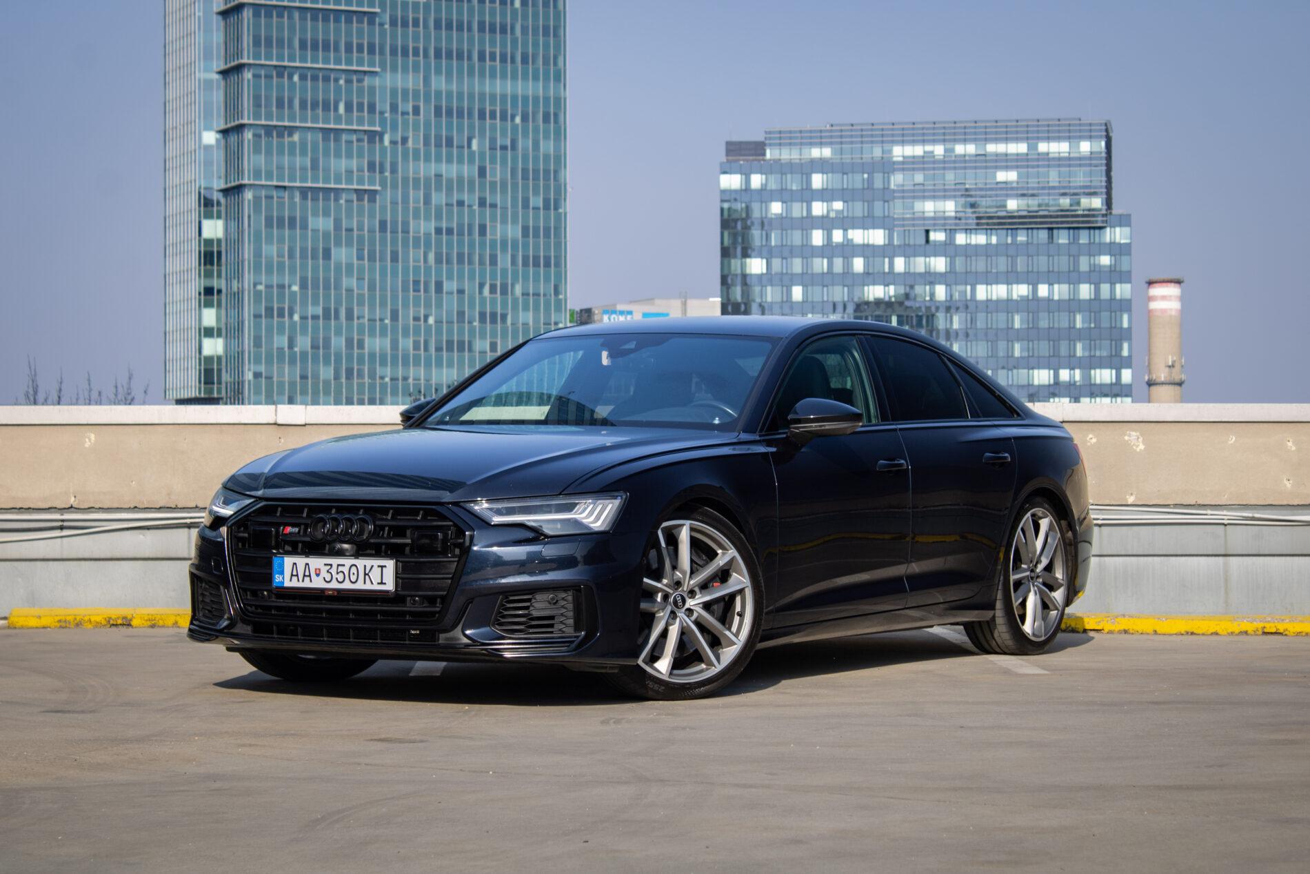 2021 AUDI S6, modrá sedan, 99 467 km