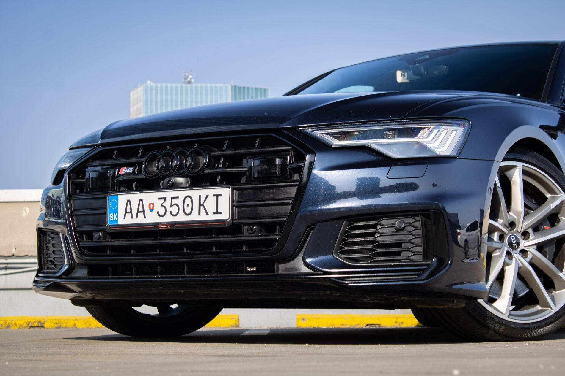 2021 AUDI S6, modrá sedan, 99 467 km