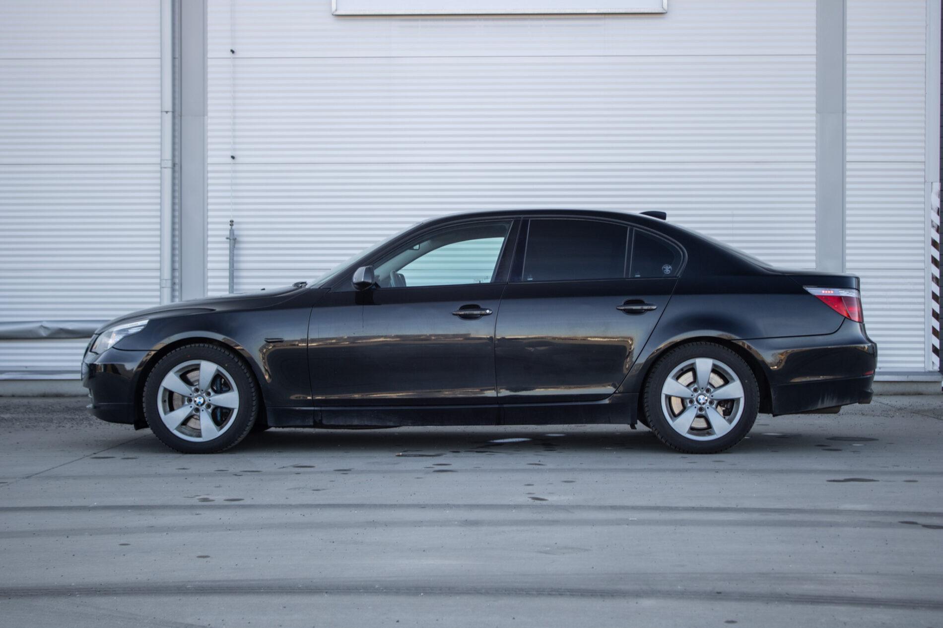 2008 BMW 535d, čierna sedan, 454 382 km