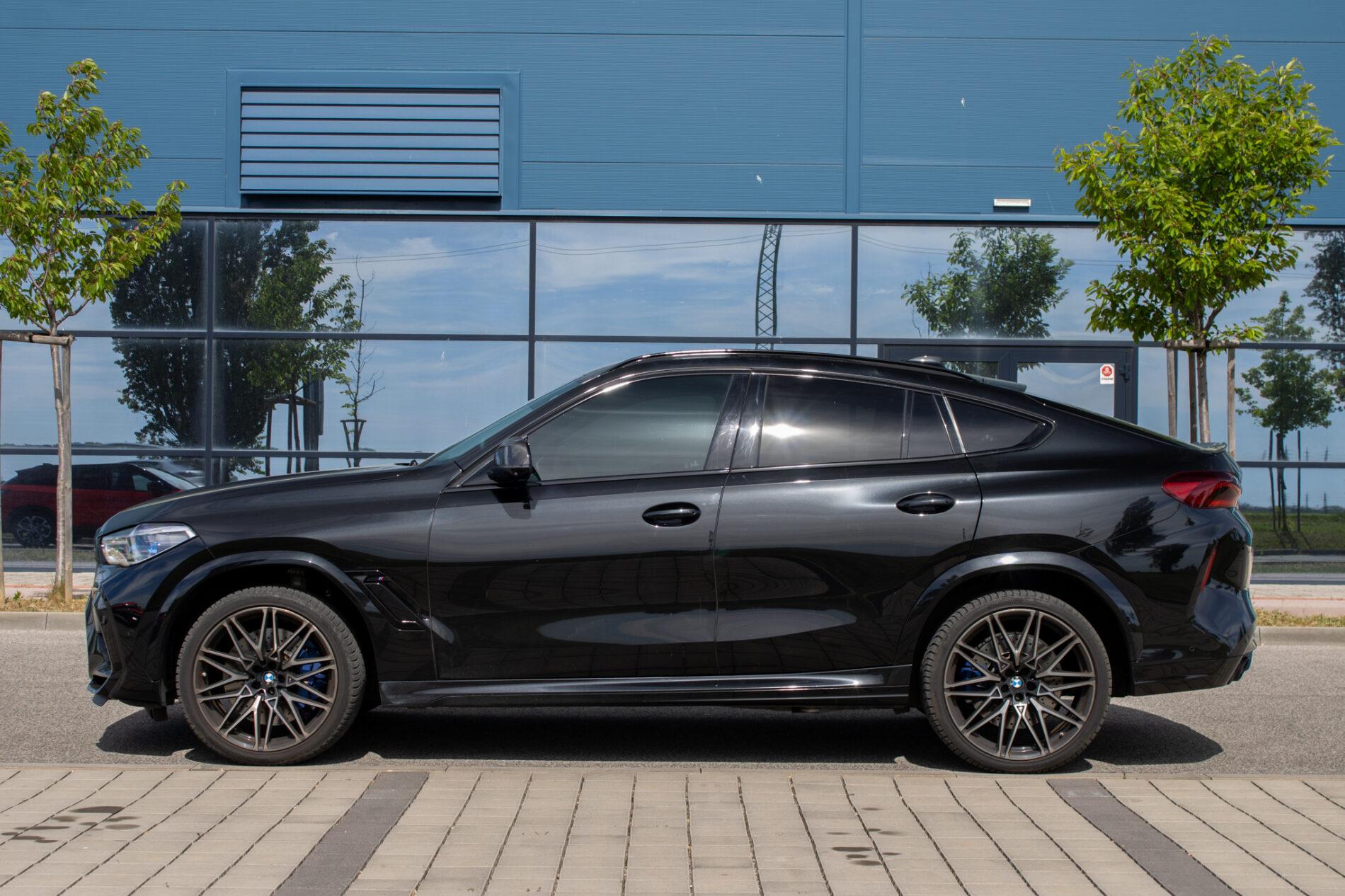2020 BMW X6 M, čierna suv, 108 787 km