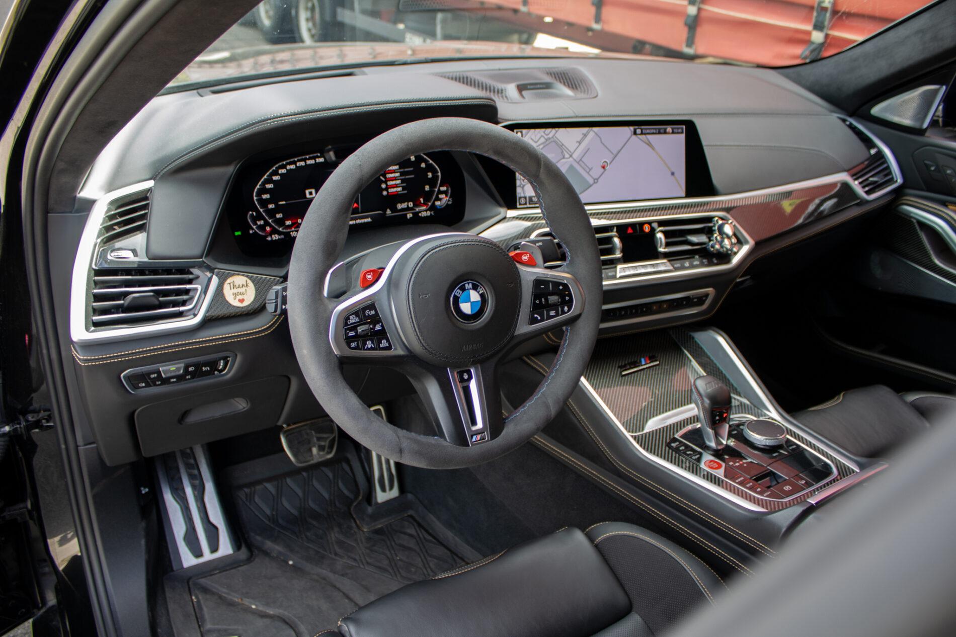 2020 BMW X6 M, čierna suv, 108 787 km