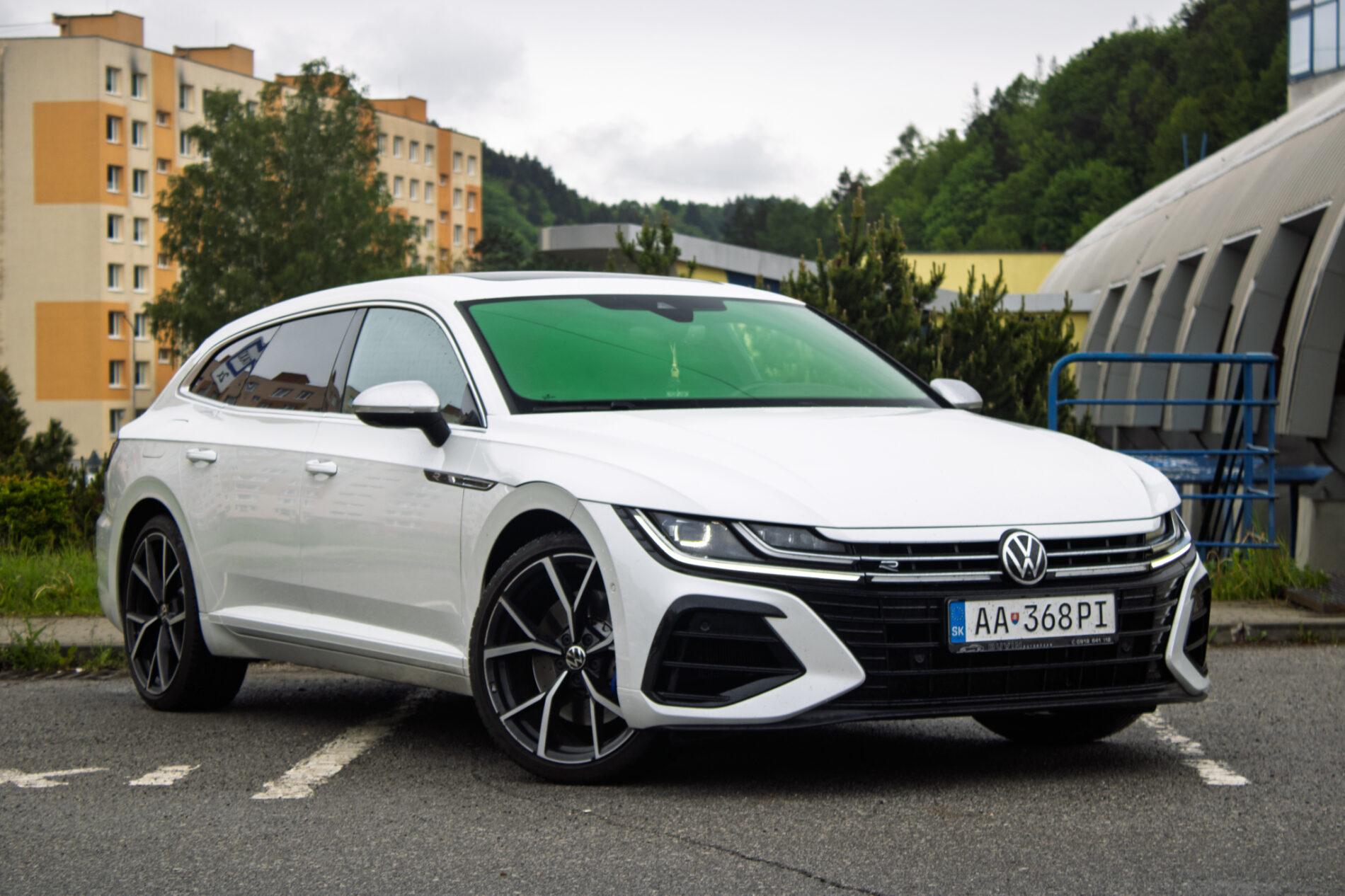 2022 Volkswagen Arteon R, biela kombi, 64 564 km