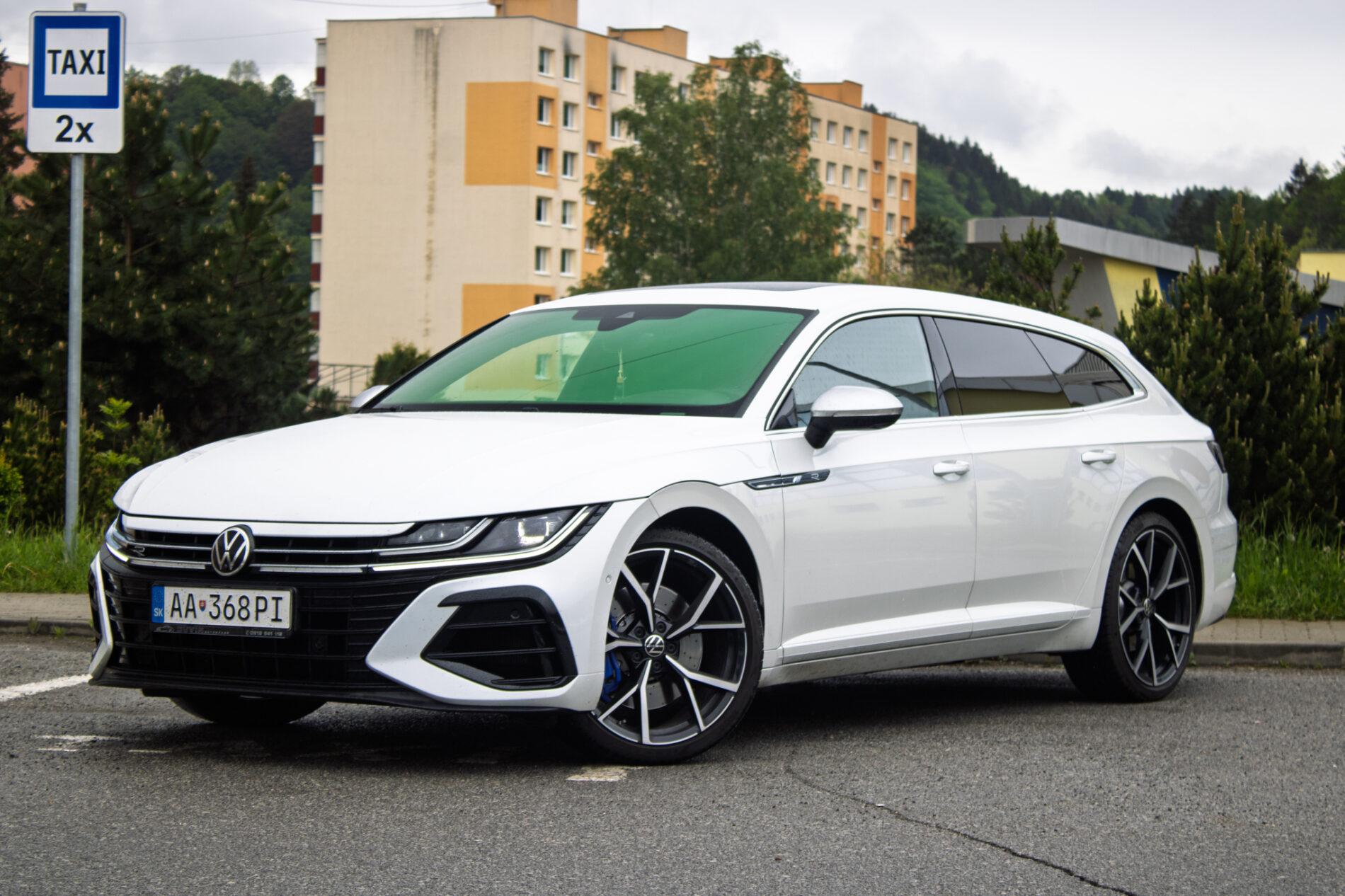 2022 Volkswagen Arteon R, biela kombi, 64 564 km