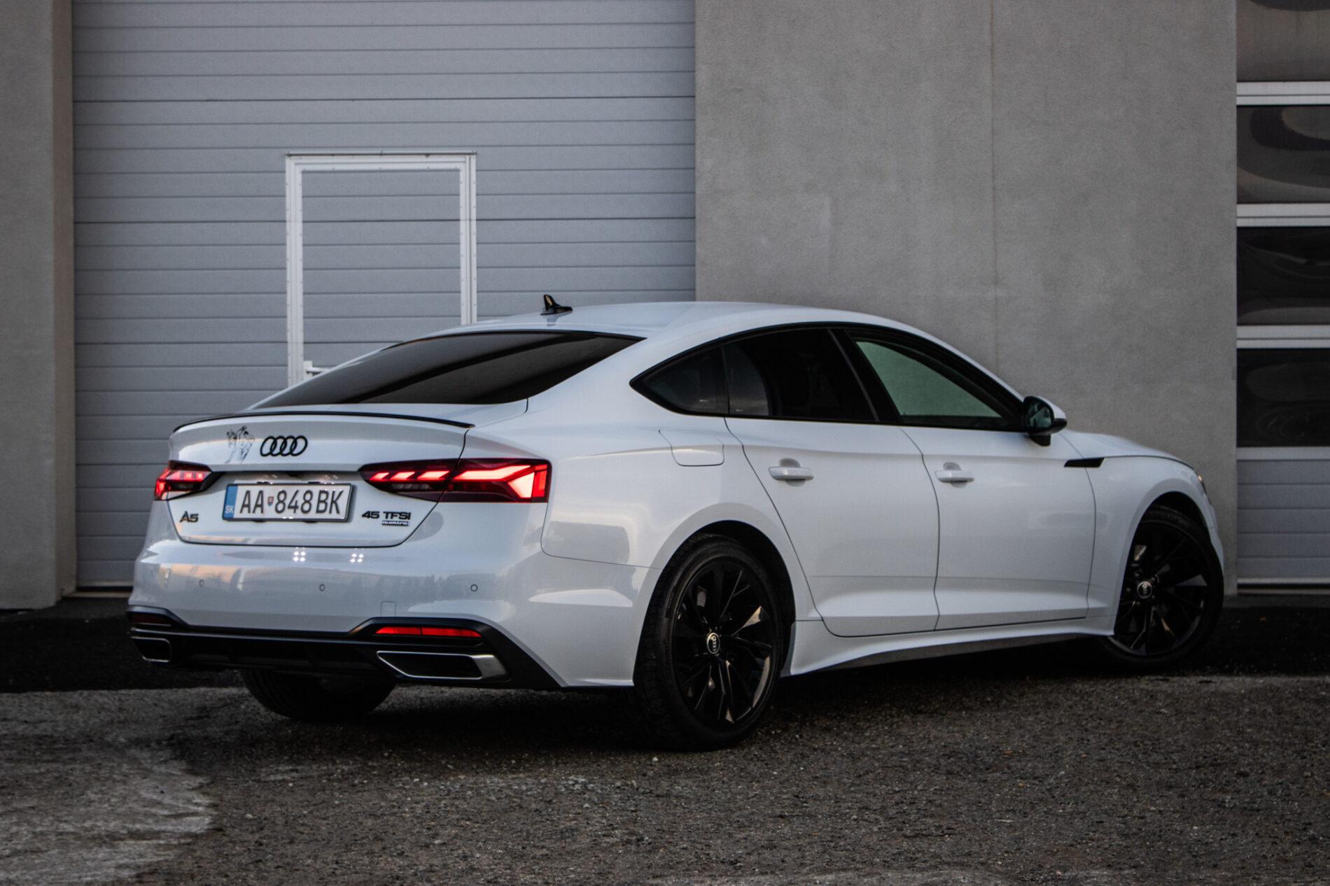 2022 AUDI A5, biela kupé, 61 249 km