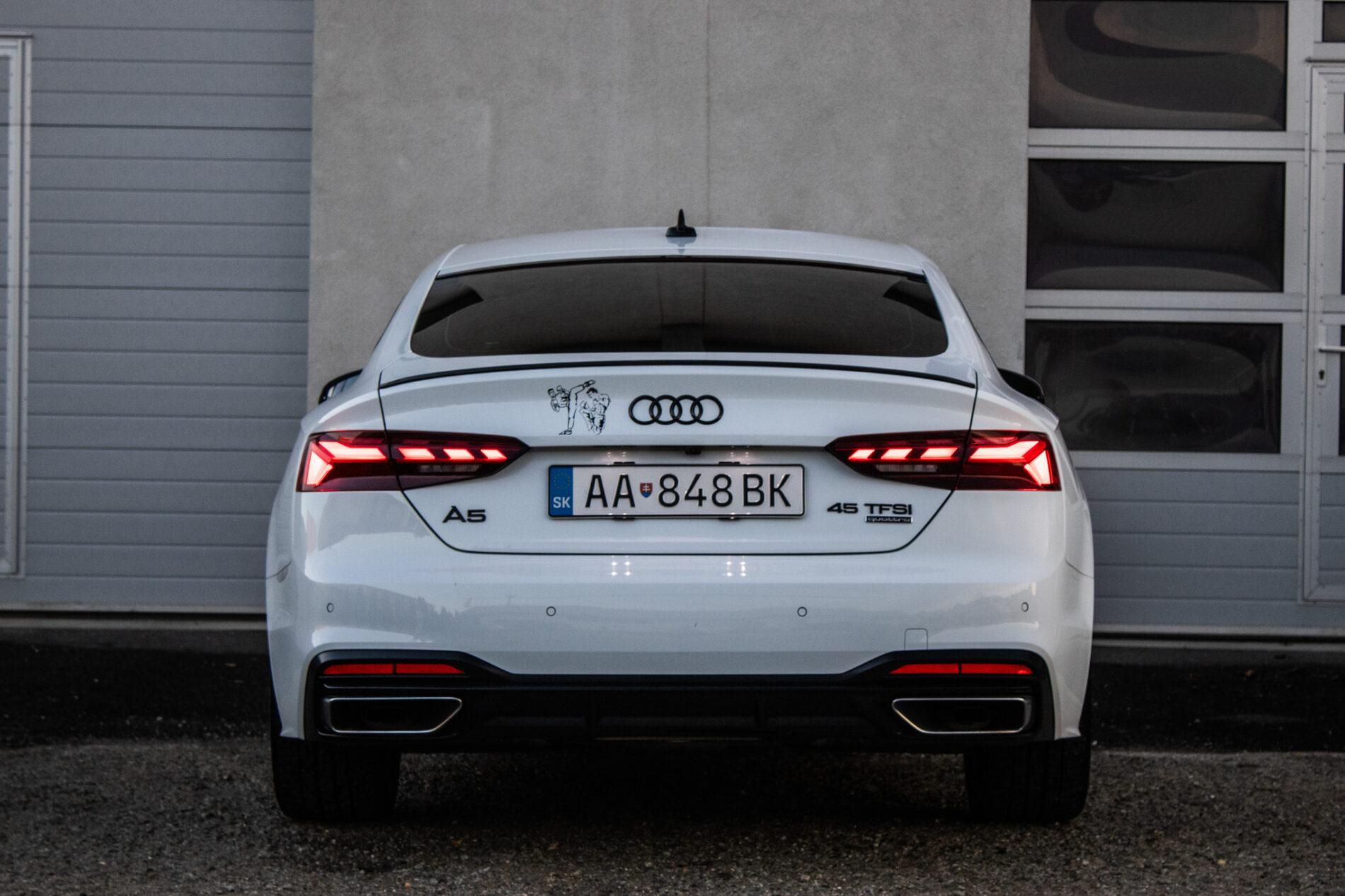 2022 AUDI A5, biela kupé, 61 249 km