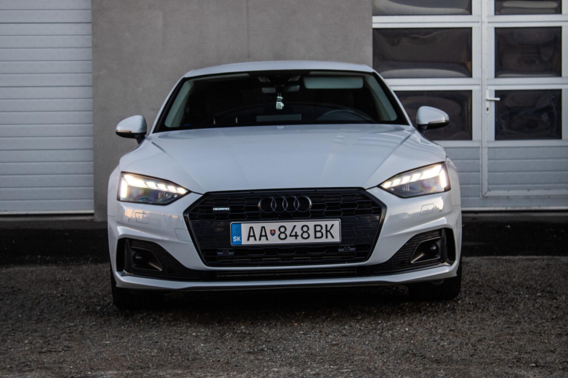 2022 AUDI A5, biela kupé, 61 249 km