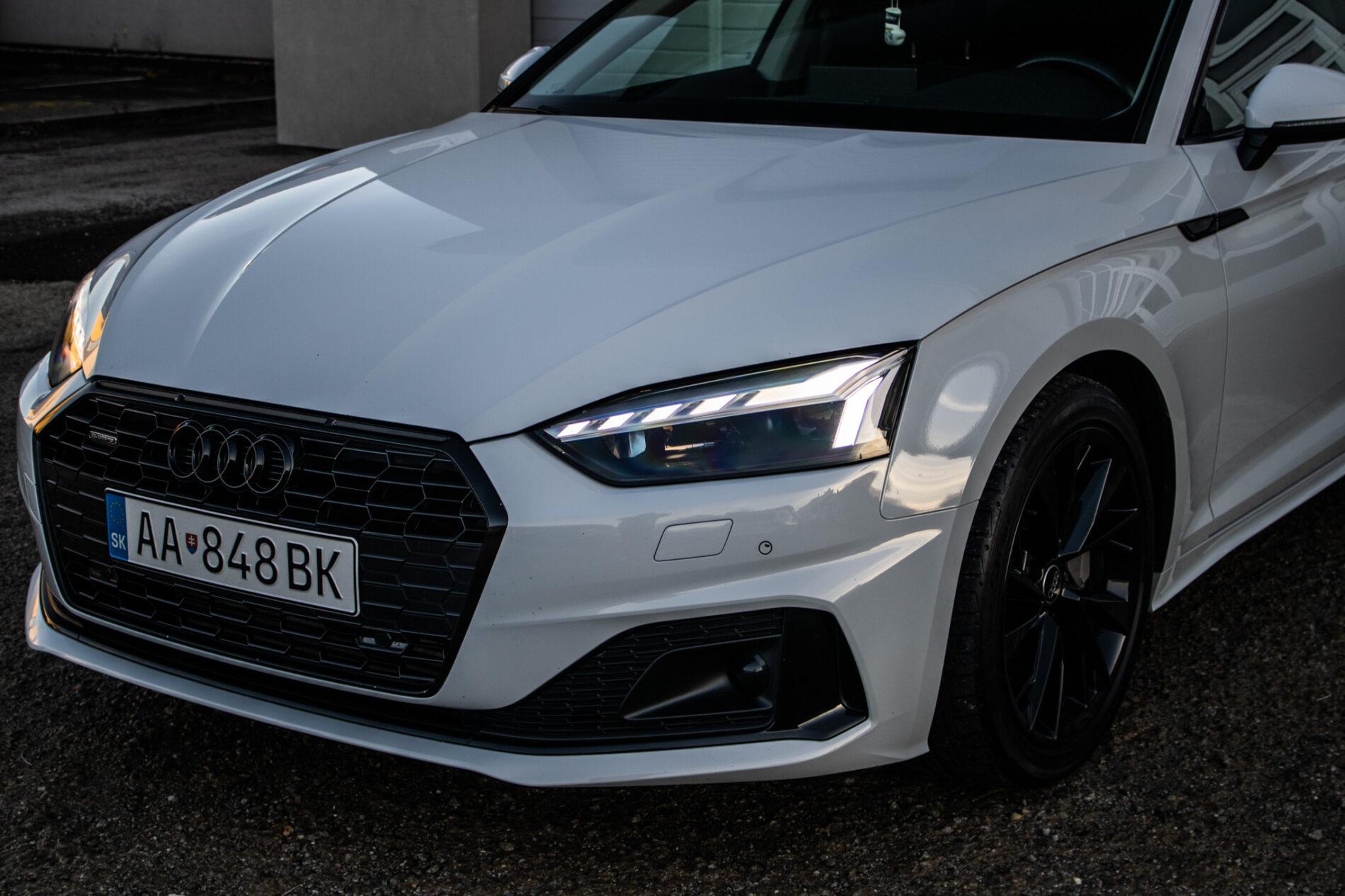 2022 AUDI A5, biela kupé, 61 249 km