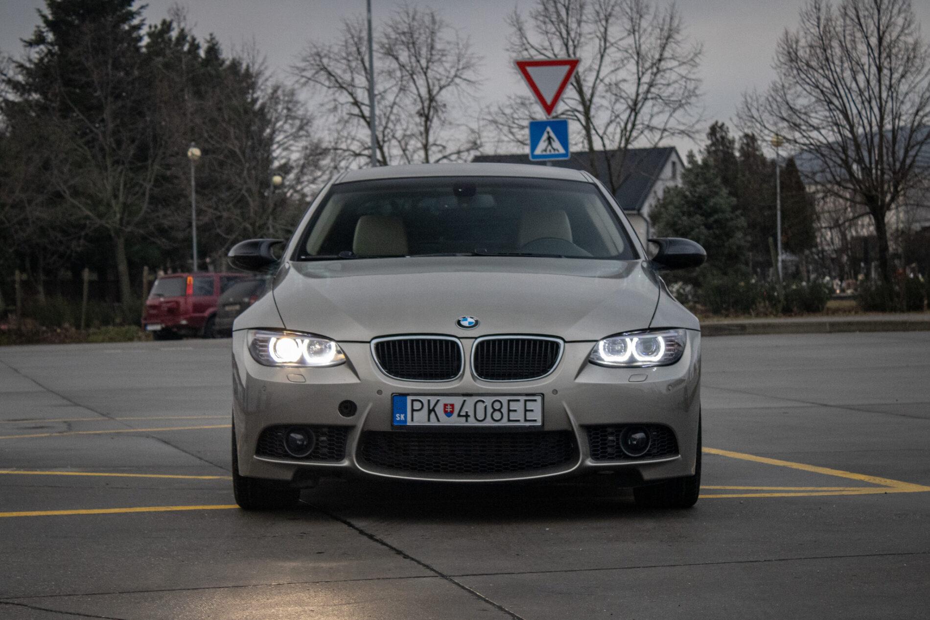 2007 BMW 330d, sivá kupé, 189 104 km