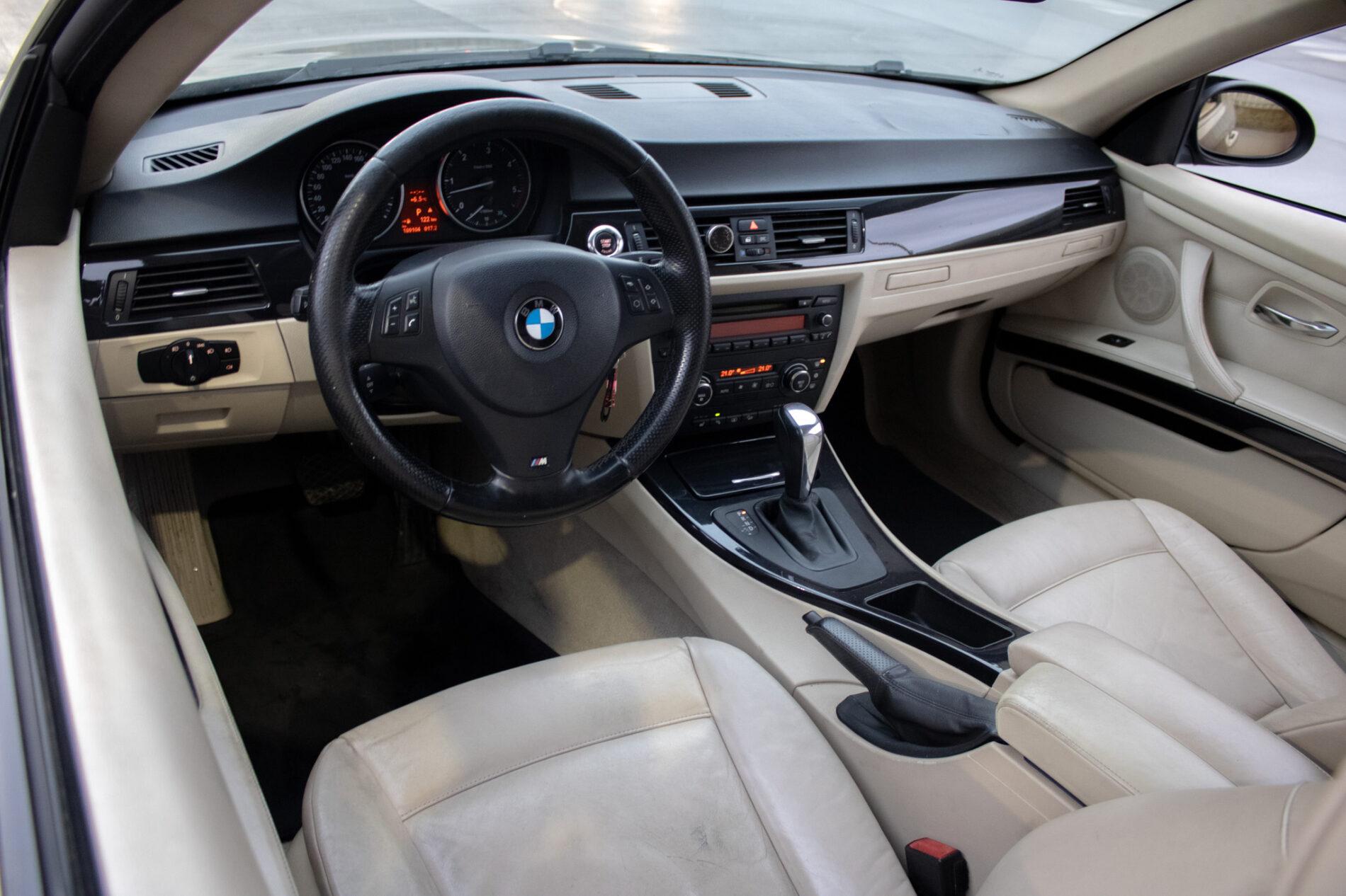 2007 BMW 330d, sivá kupé, 189 104 km